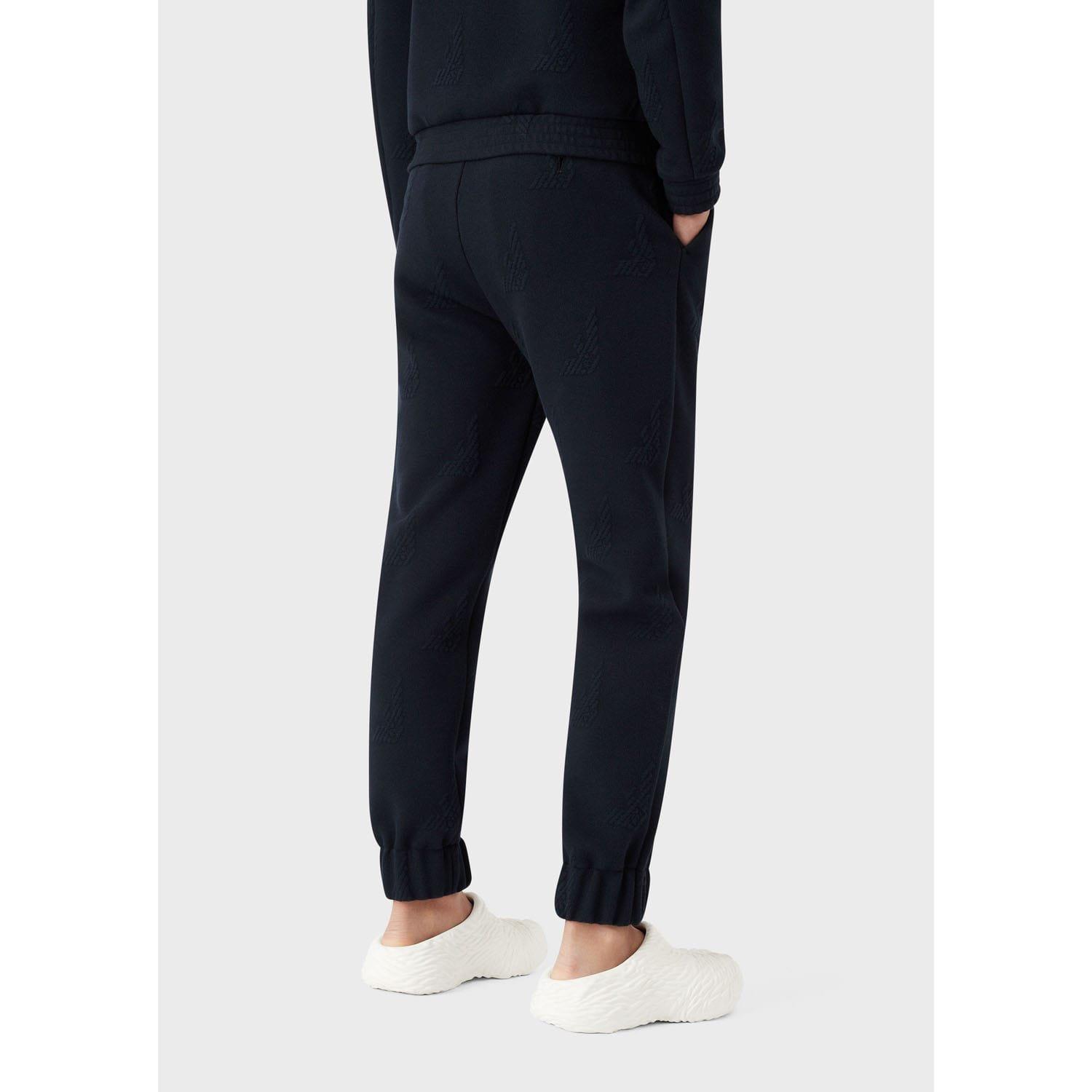 Navy - Emporio Armani - Trousers - 2