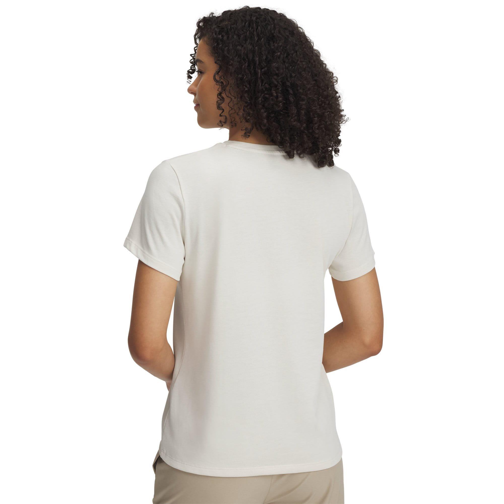 Brown - Under Armour - Heavyweight Branded Core T-Shirt - 2