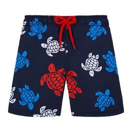 Vilebrequin Swim Shorts Ronde Des Tortues Multicolore Junior