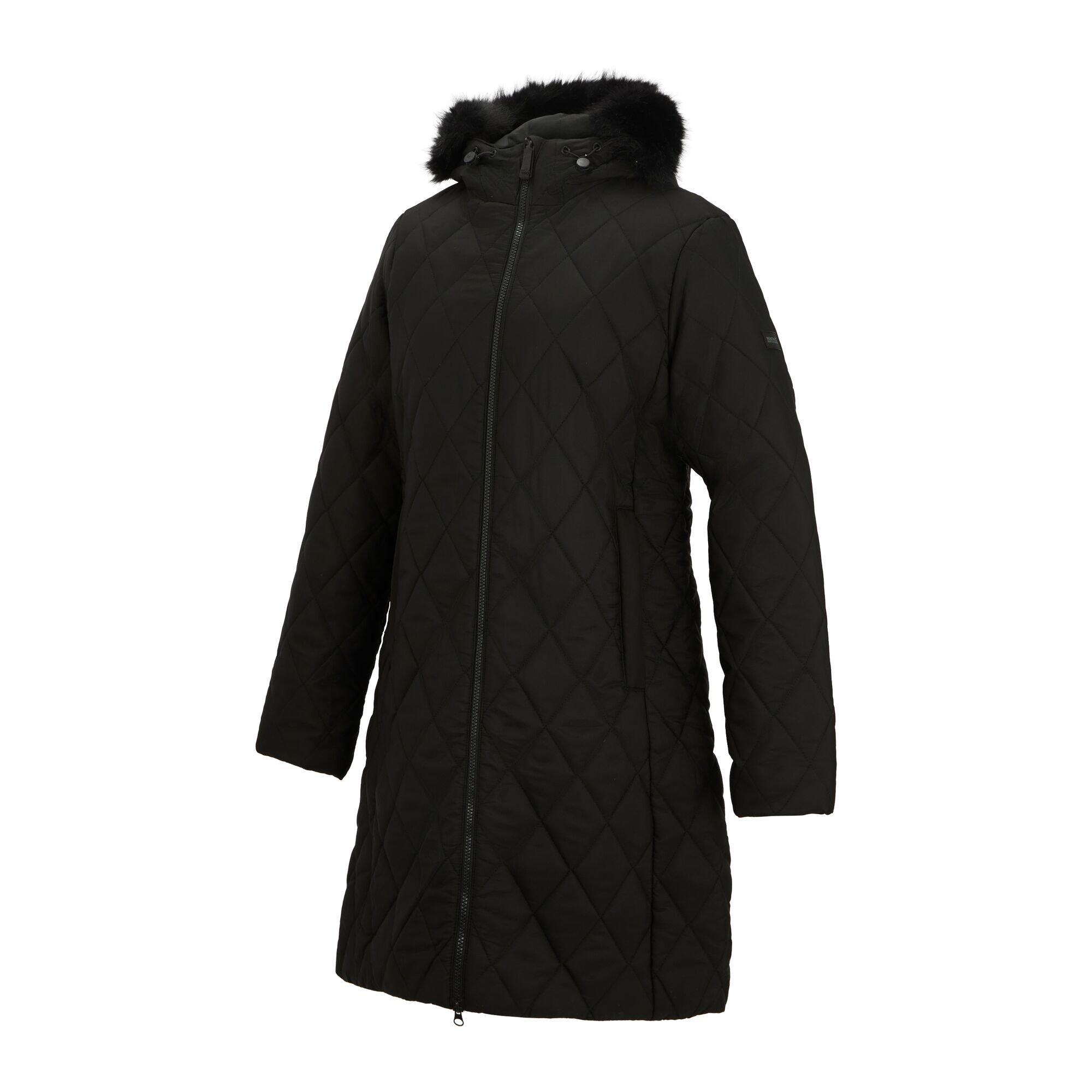 Black - Regatta - Womens Fionne Insulated Jacket - 12