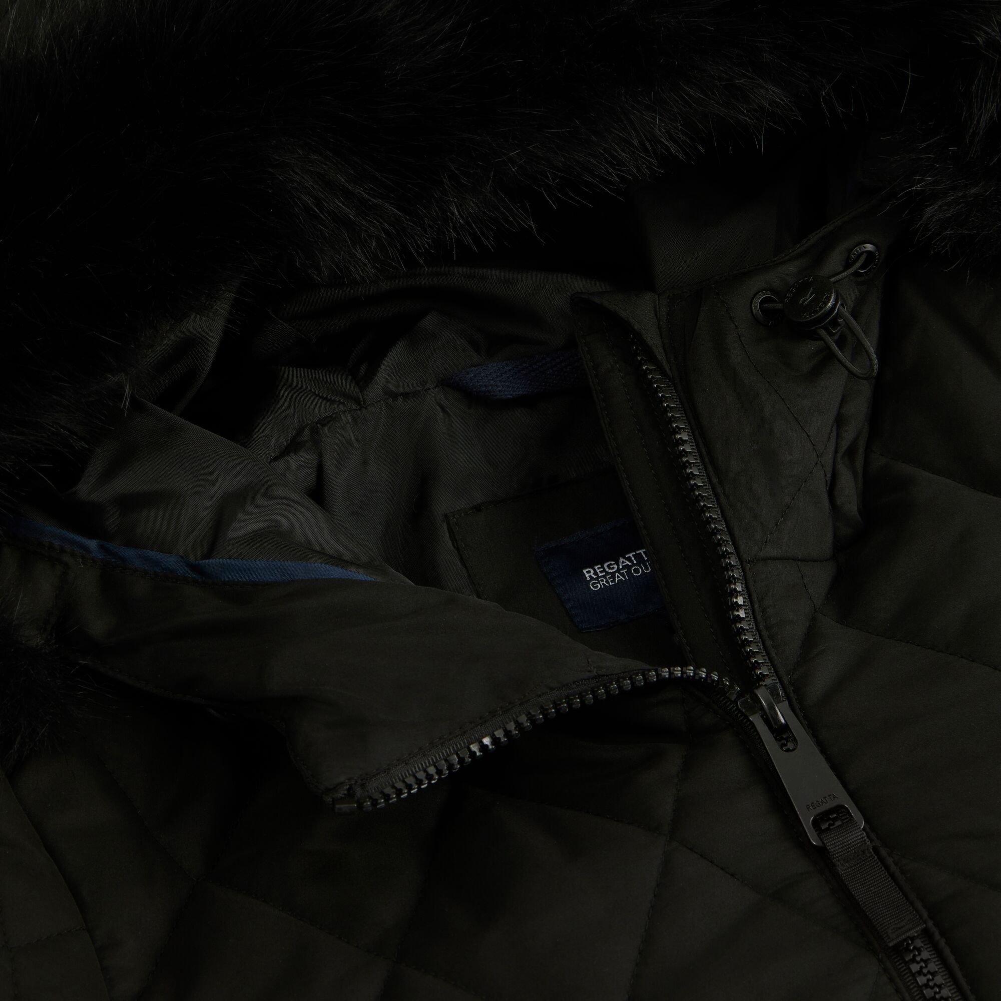 Black - Regatta - Womens Fionne Insulated Jacket - 14