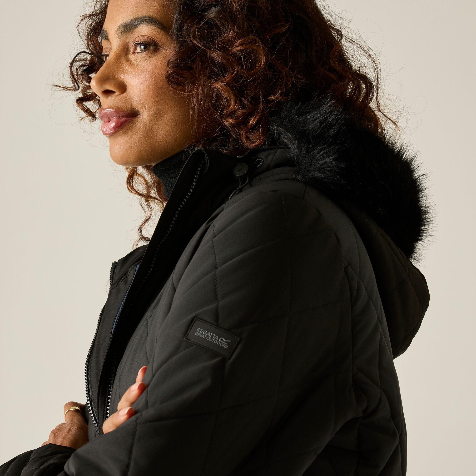 Black - Regatta - Womens Fionne Insulated Jacket - 5