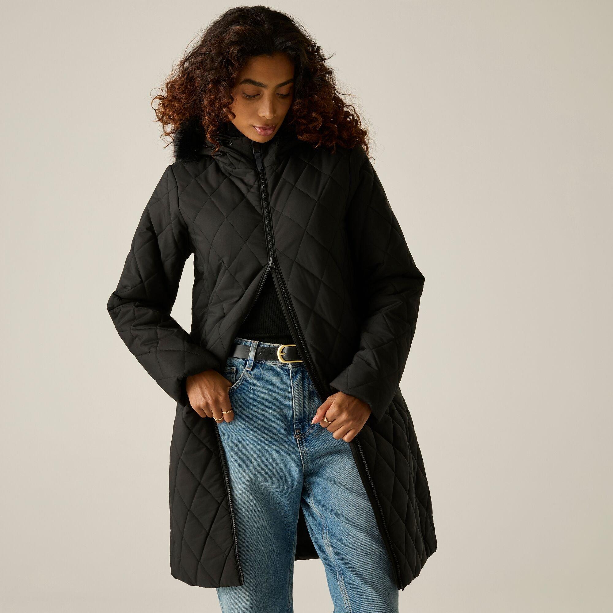 Black - Regatta - Womens Fionne Insulated Jacket - 6