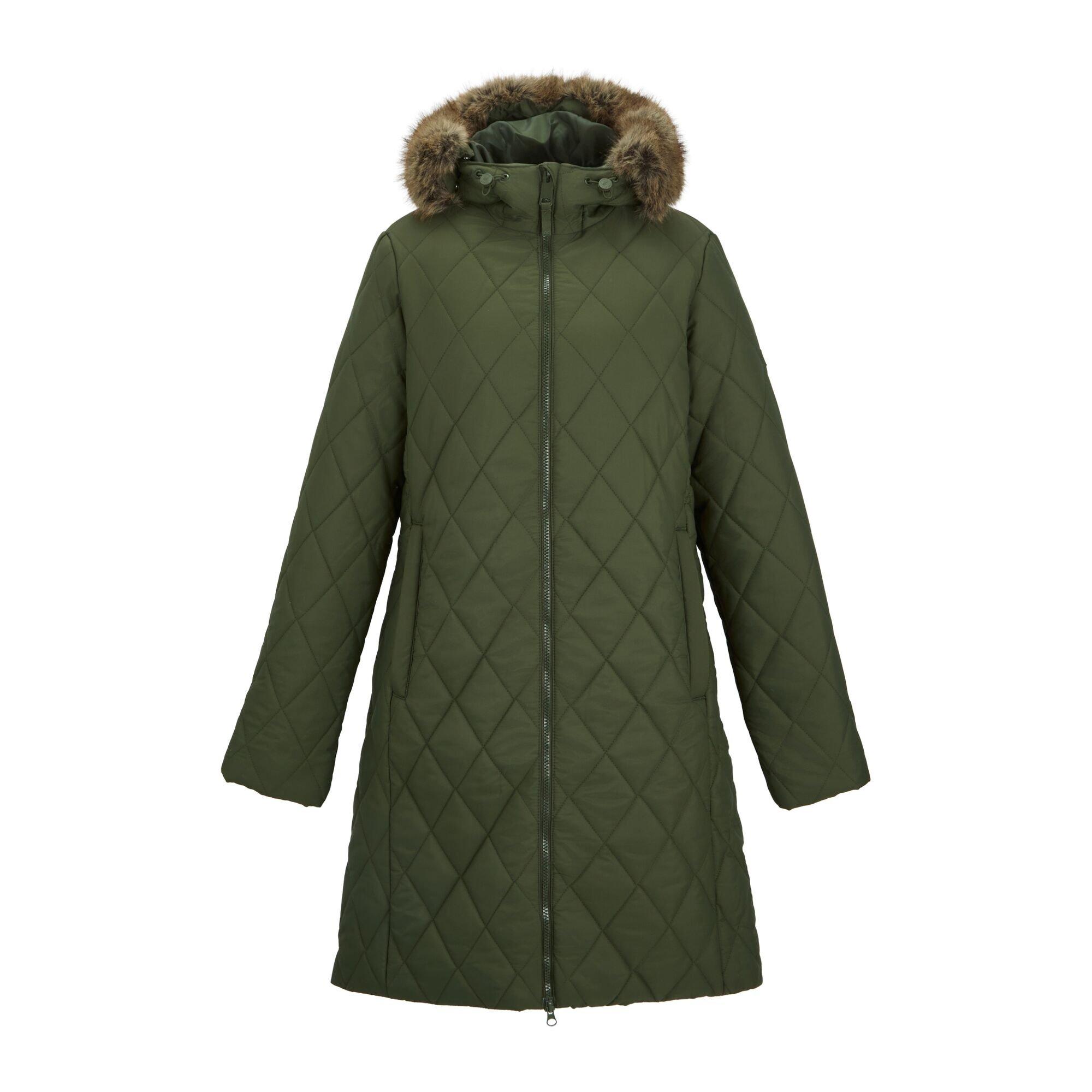 Dark Khaki - Regatta - Womens Fionne Insulated Jacket - 9