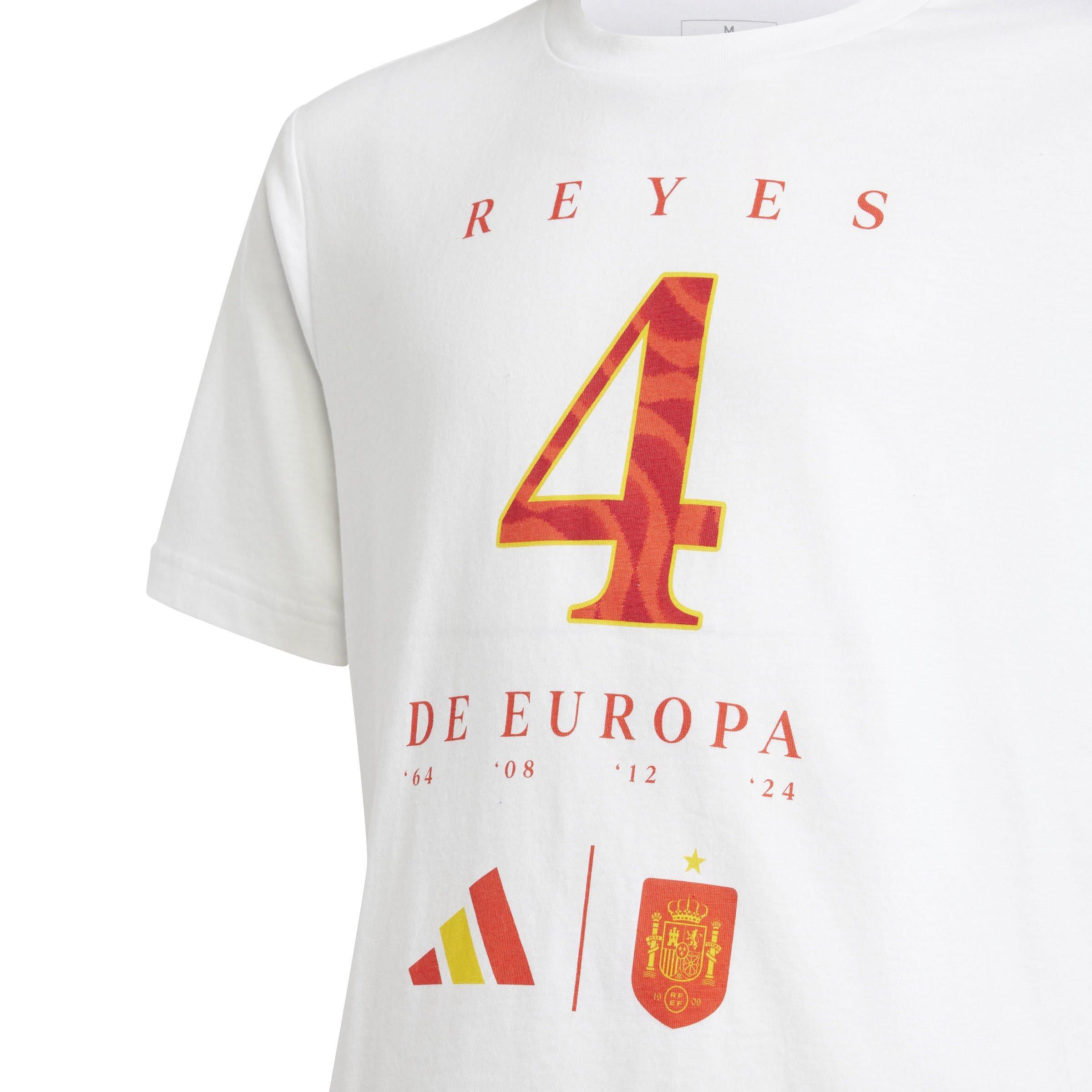 Weiß - adidas - Spain Winners T-shirt Juniors - 4