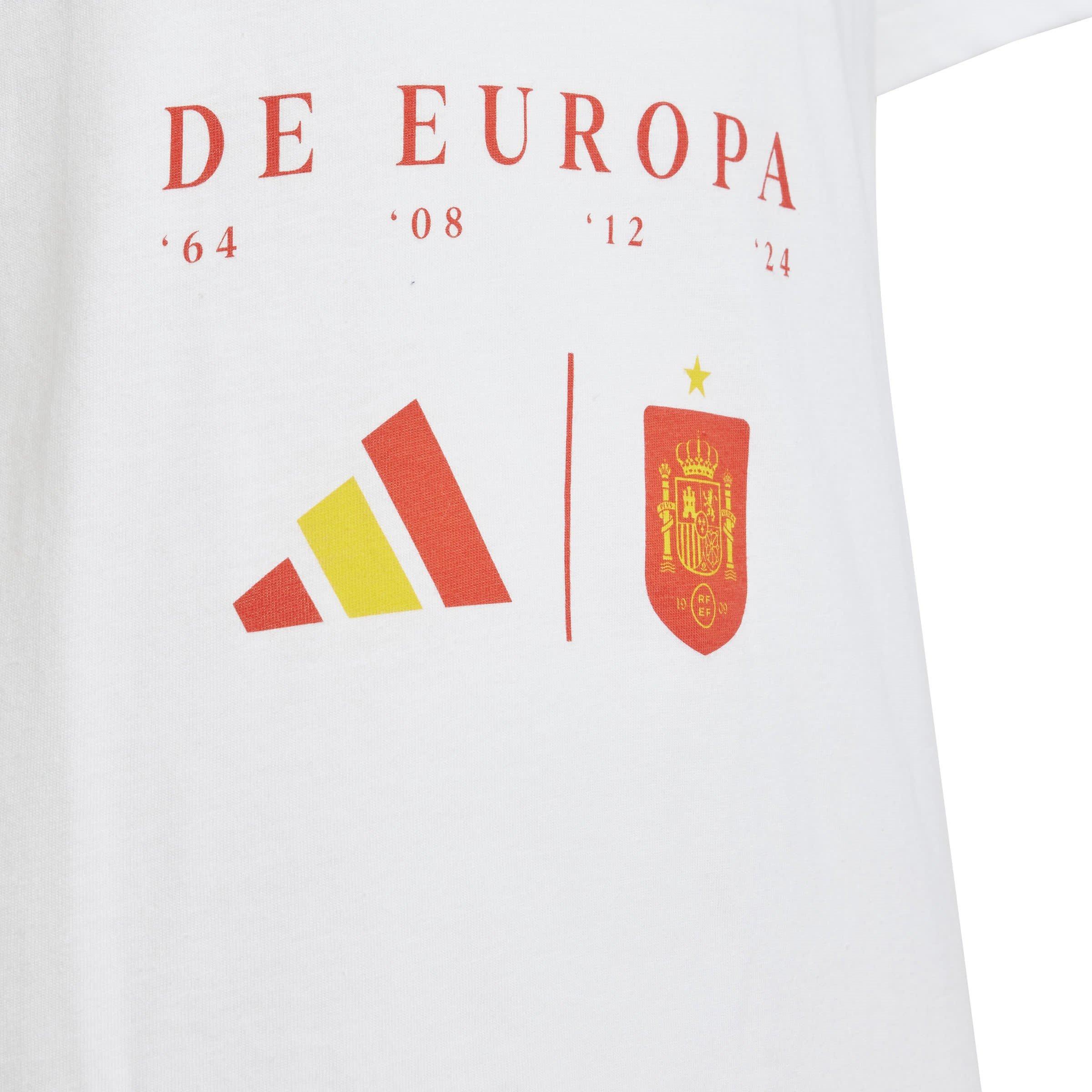 Weiß - adidas - Spain Winners T-shirt Juniors - 5