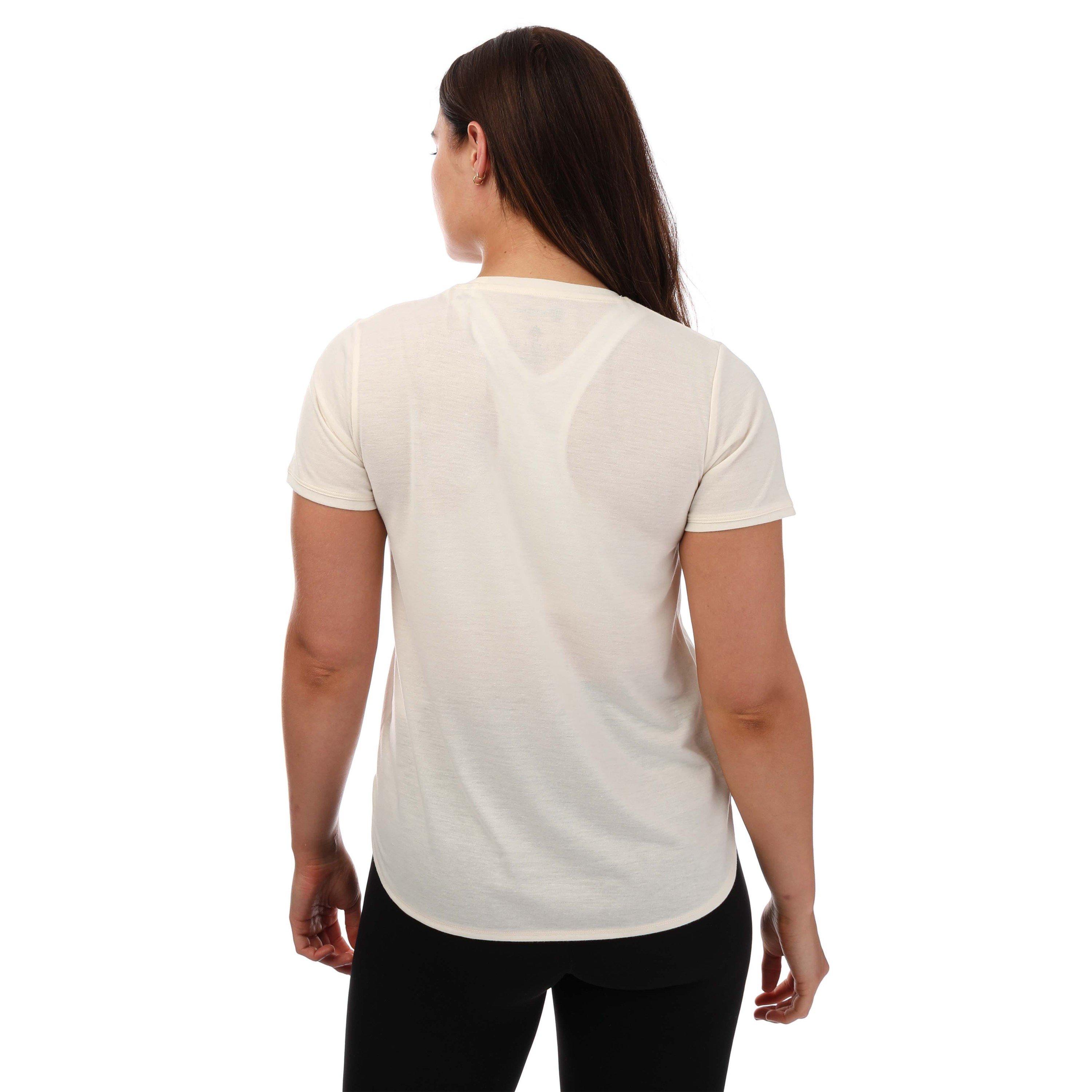 White - adidas - Women's Go To Regular Fit T-Shirt - 2