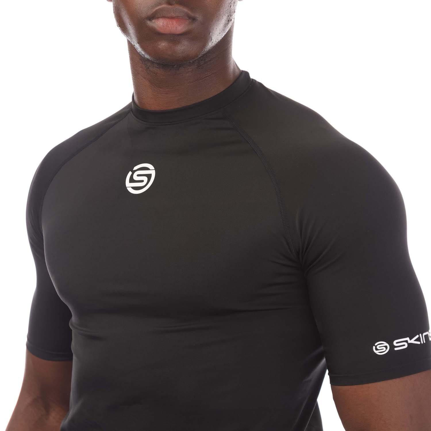 Black - Skins - Series-1 Short Sleeve Top - 3