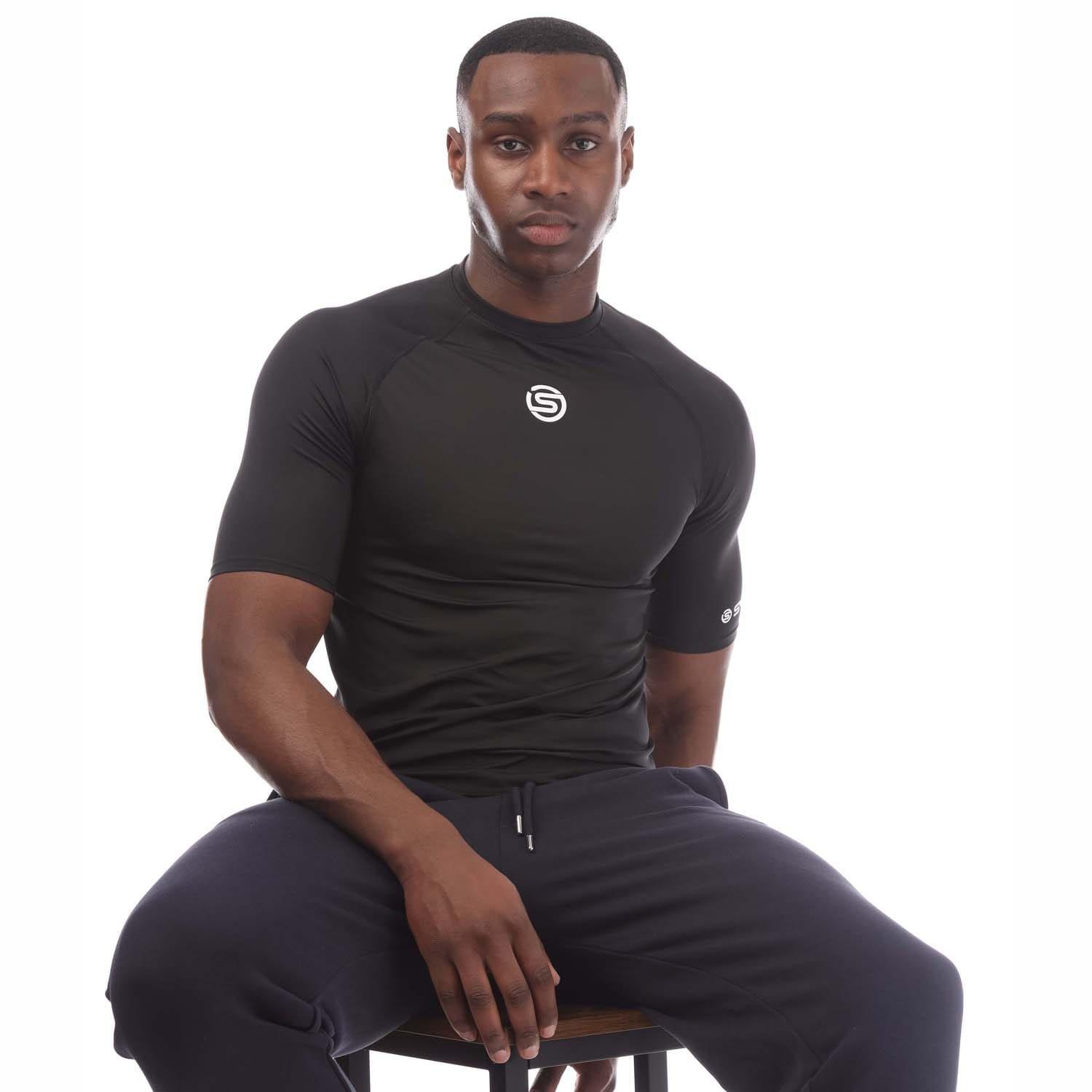 Black - Skins - Series-1 Short Sleeve Top - 4