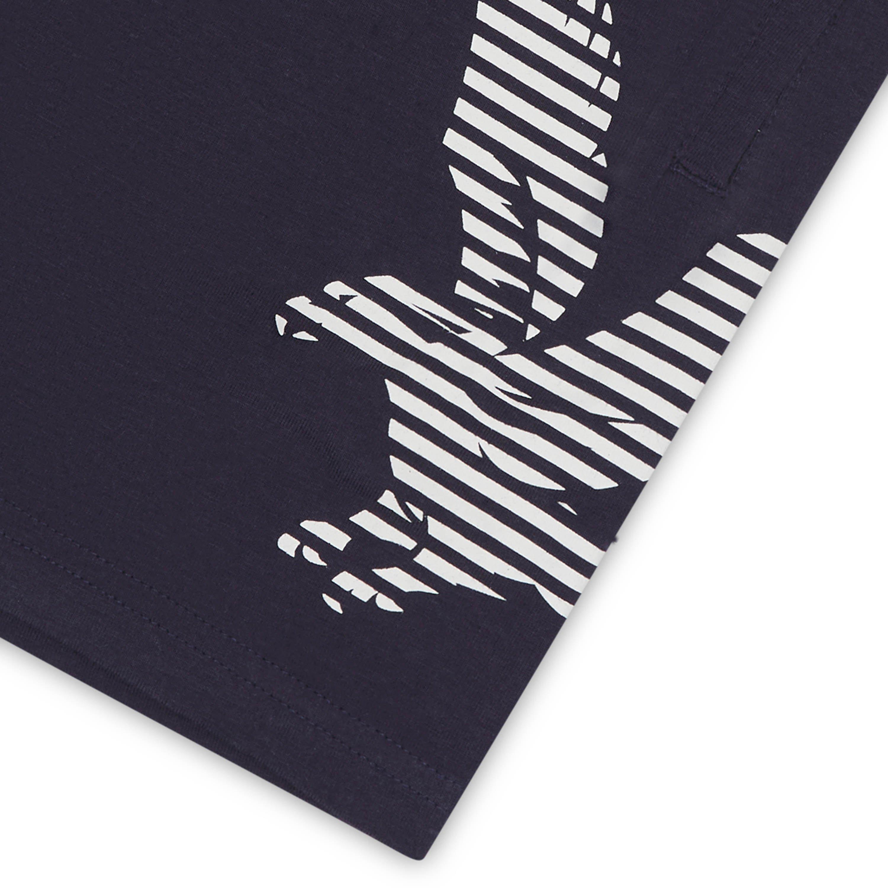 Blanco/Azul Marino - Lyle and Scott - Short-Sleeve Pyjama Set - 5