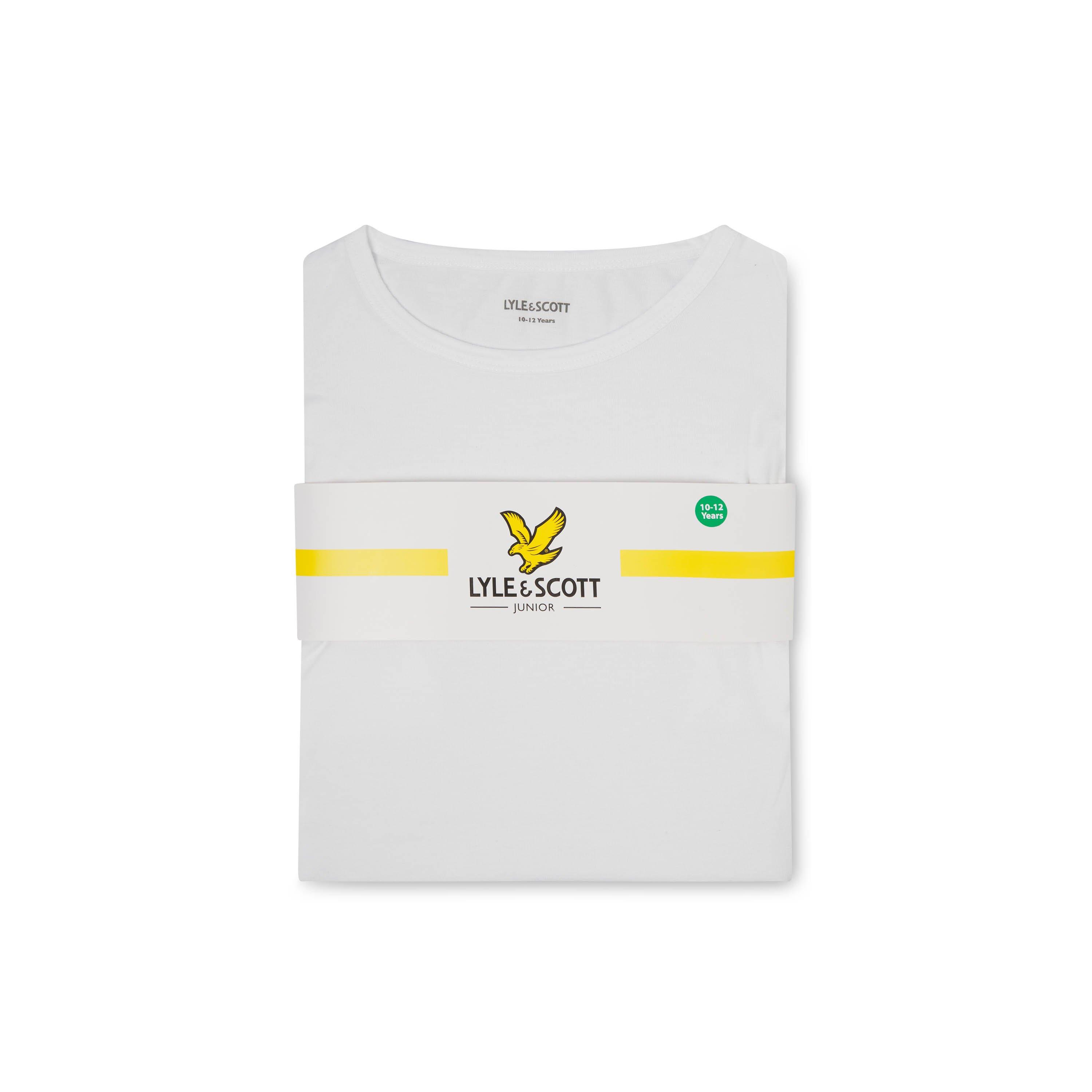 Blanco/Azul Marino - Lyle and Scott - Short-Sleeve Pyjama Set - 6