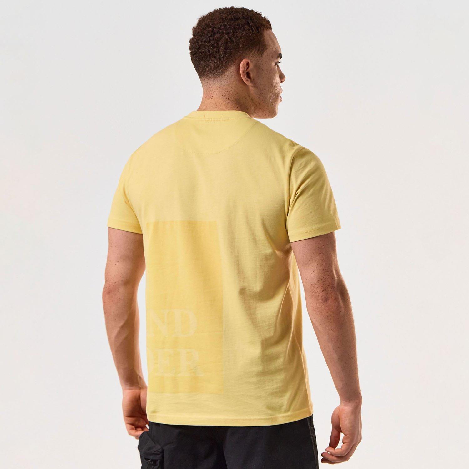 Yellow - Weekend Offender - Ryan Large Prison Print T-Shirt - 2