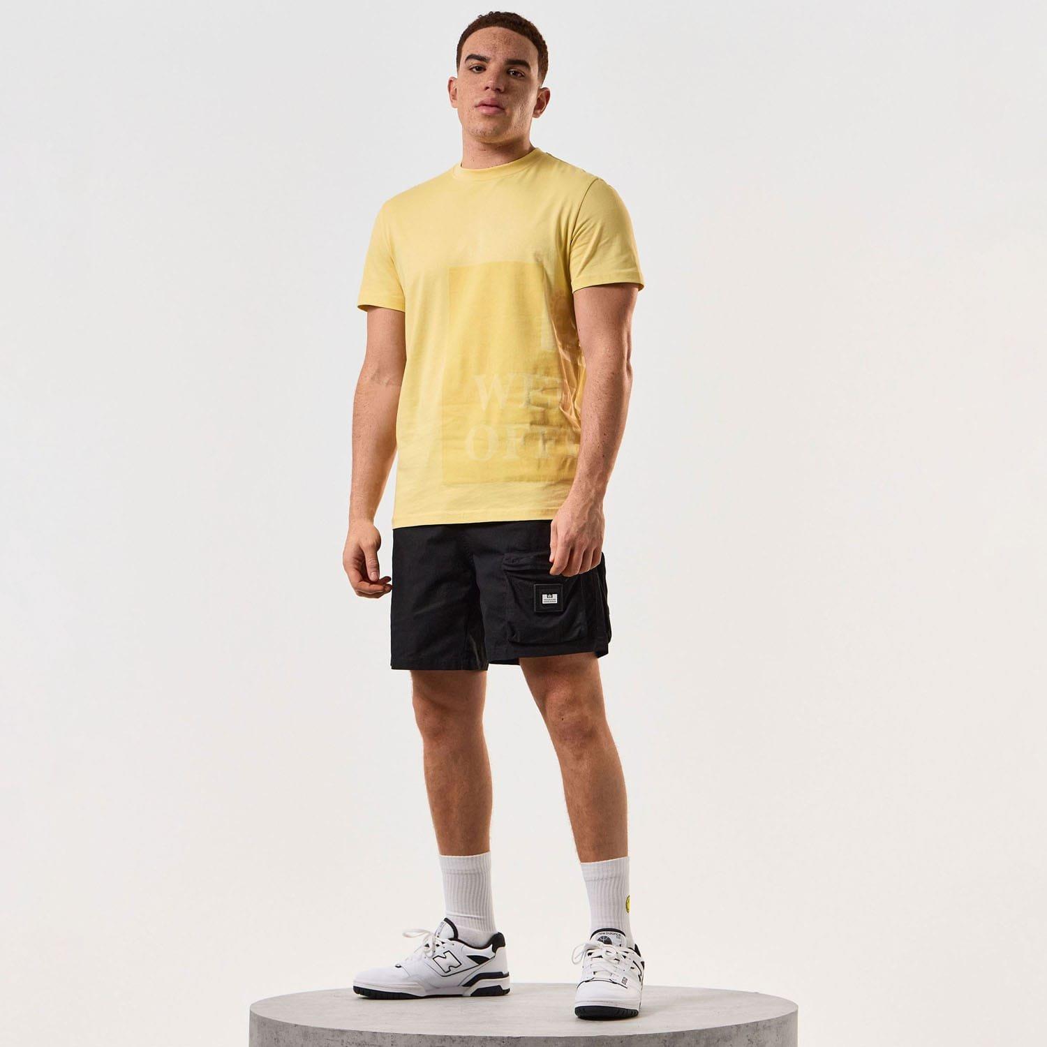 Yellow - Weekend Offender - Ryan Large Prison Print T-Shirt - 3