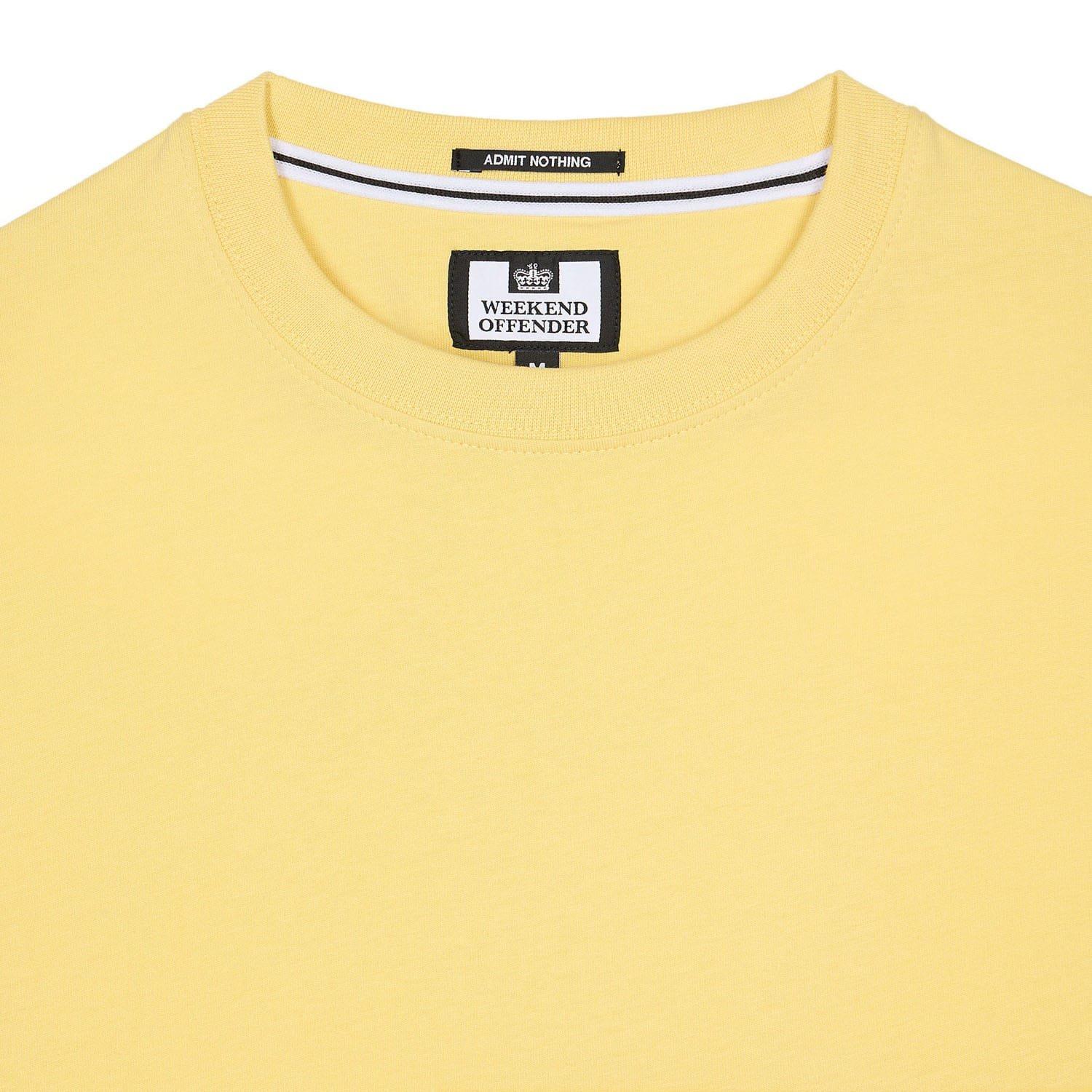Yellow - Weekend Offender - Ryan Large Prison Print T-Shirt - 6