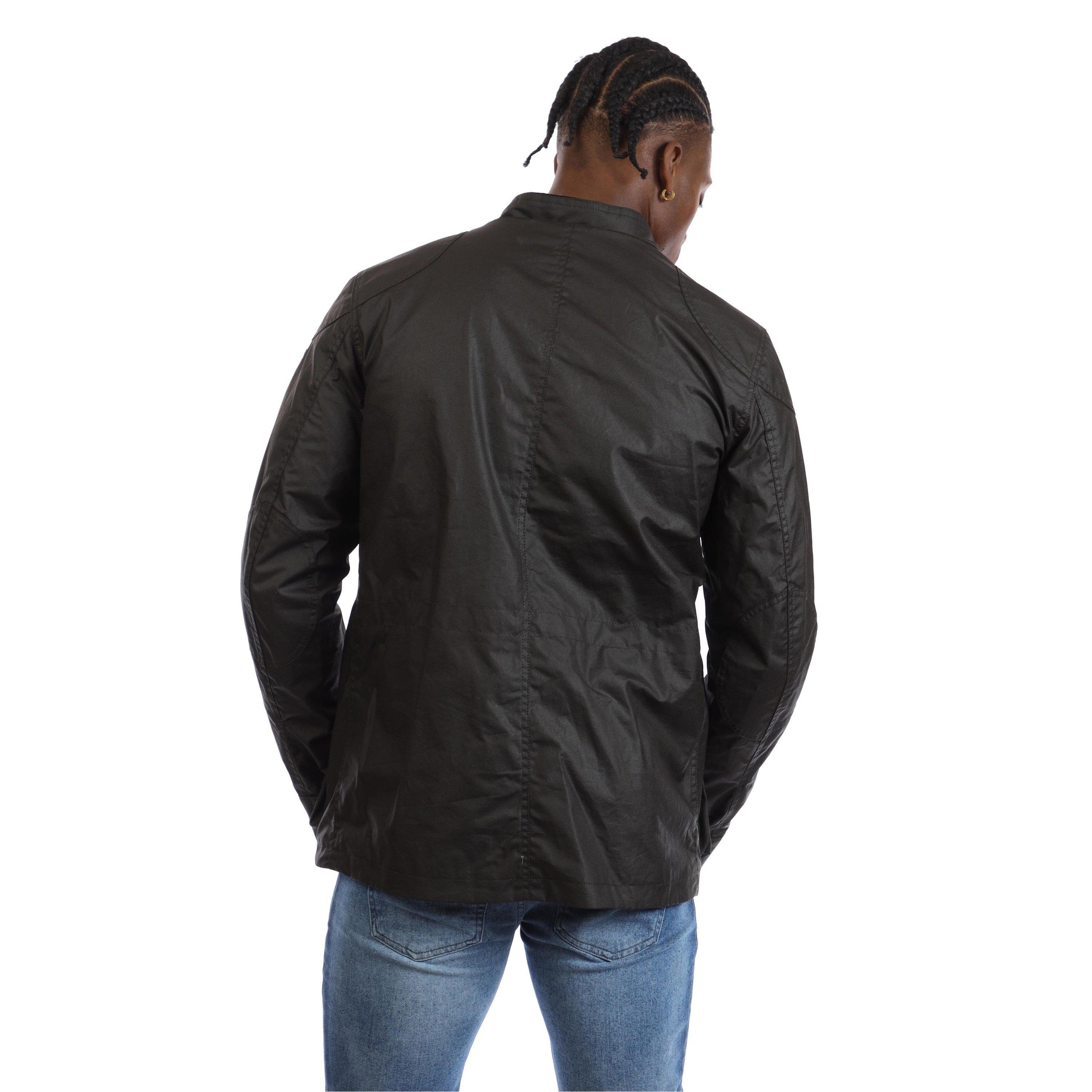 Olive - Belstaff - Waxed Cotton Fieldmaster Jacket - 2