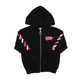 Off White Shape Zip Hoodie