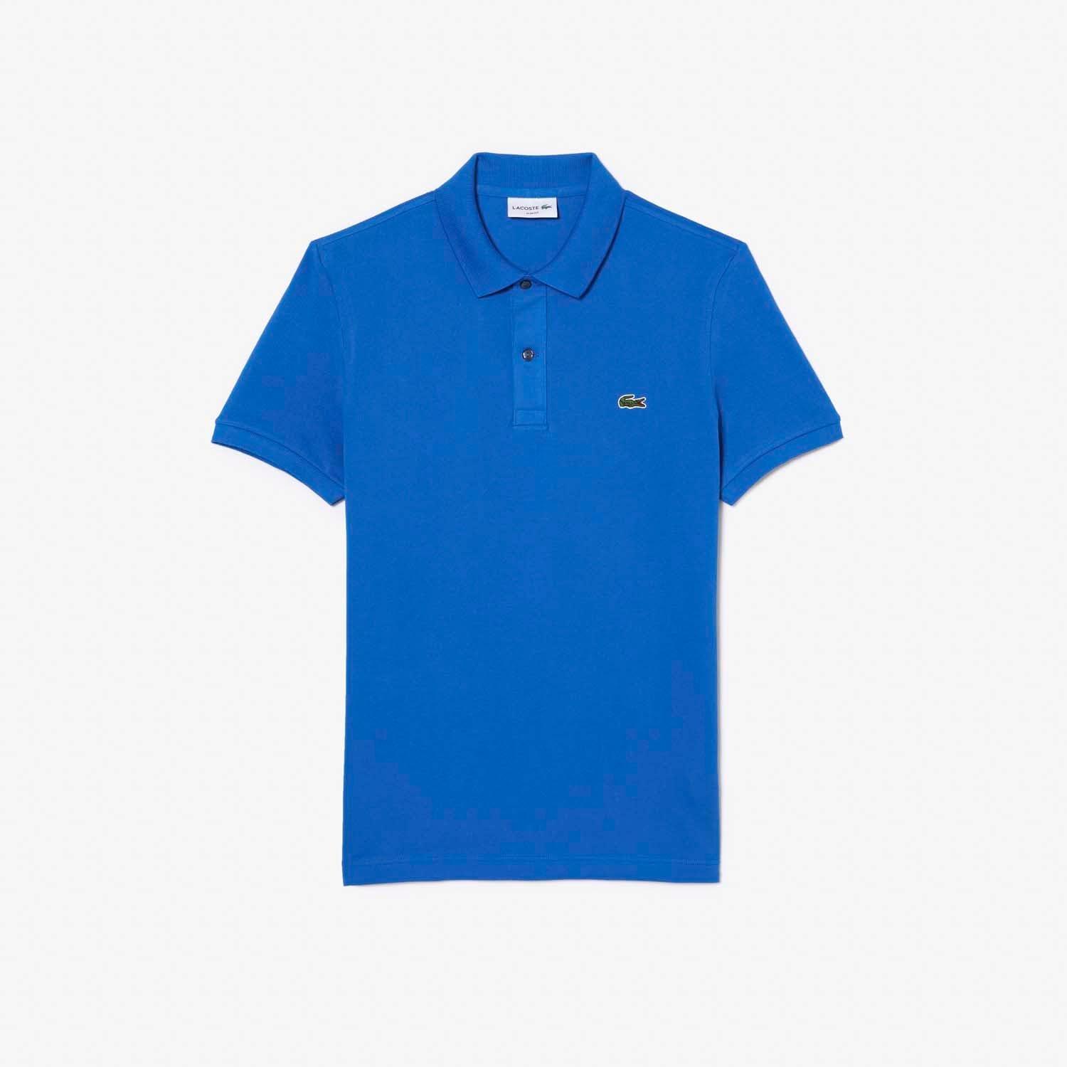 Blue - Lacoste - Slim Fit L.12.12 Piqu¿ Polo Shirt - 1