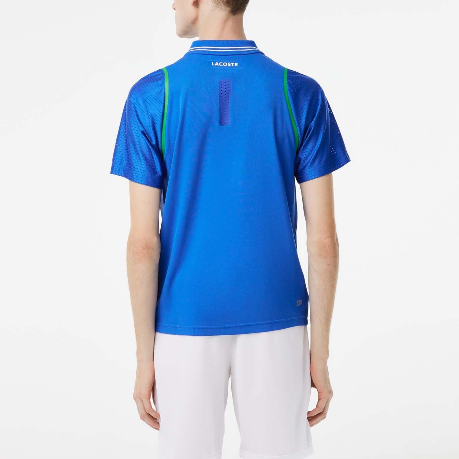 Blue - Lacoste - Tennis x Daniil Medvedev Polo Shirt - 3