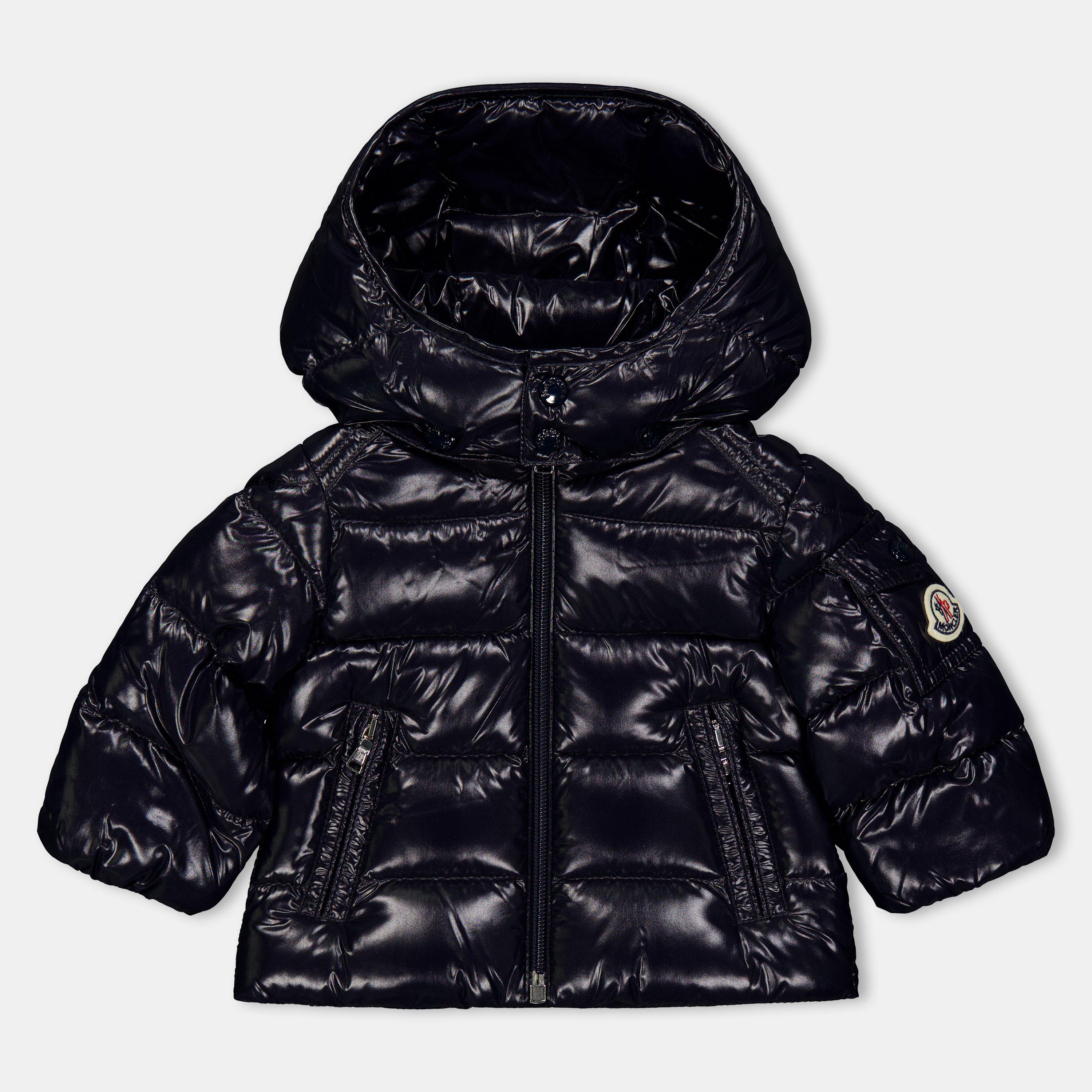 Navy 742 - Moncler - Kids' Insulated Short Puffer Jacket - 1