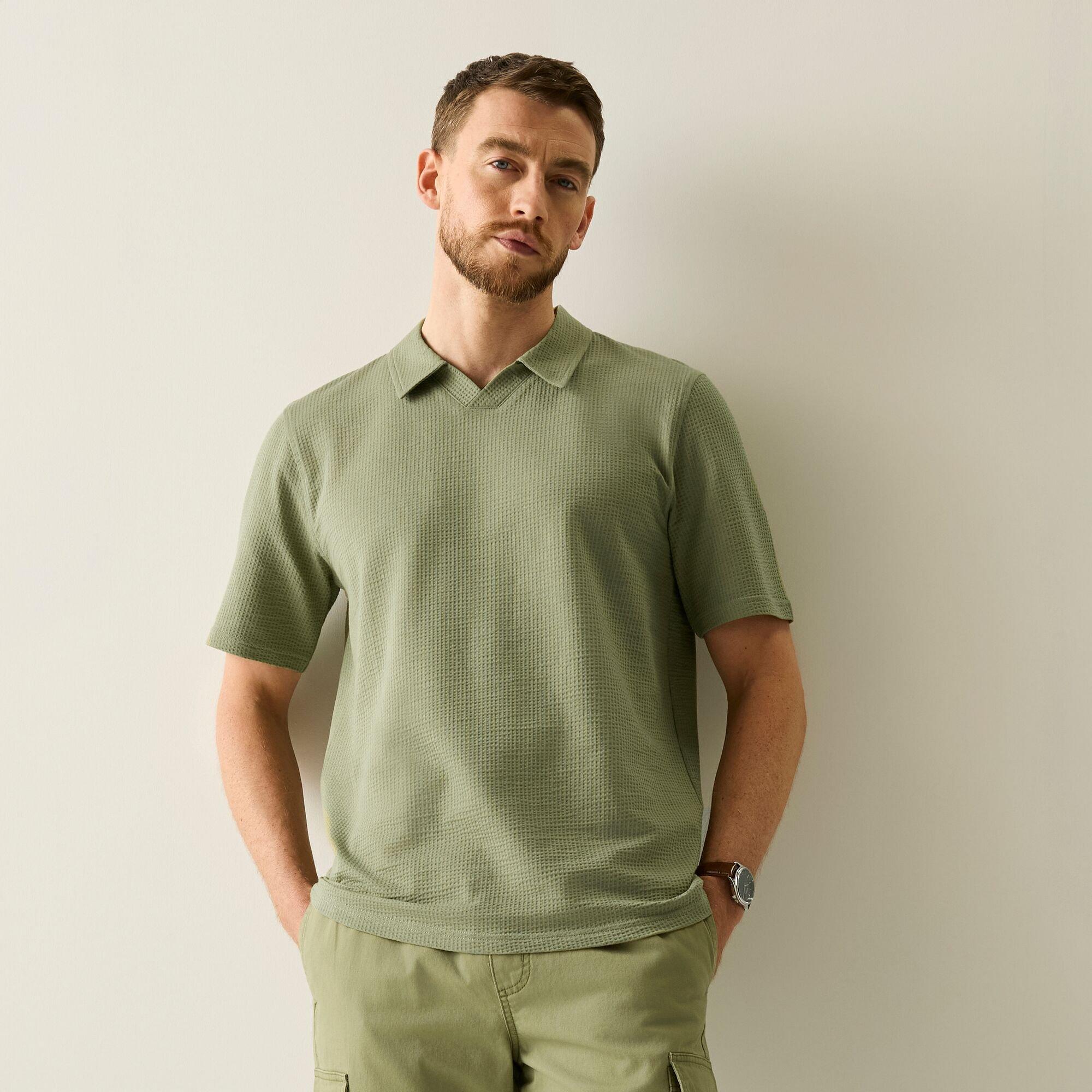 Oil Green - Regatta - Mens Delray Polo - 2
