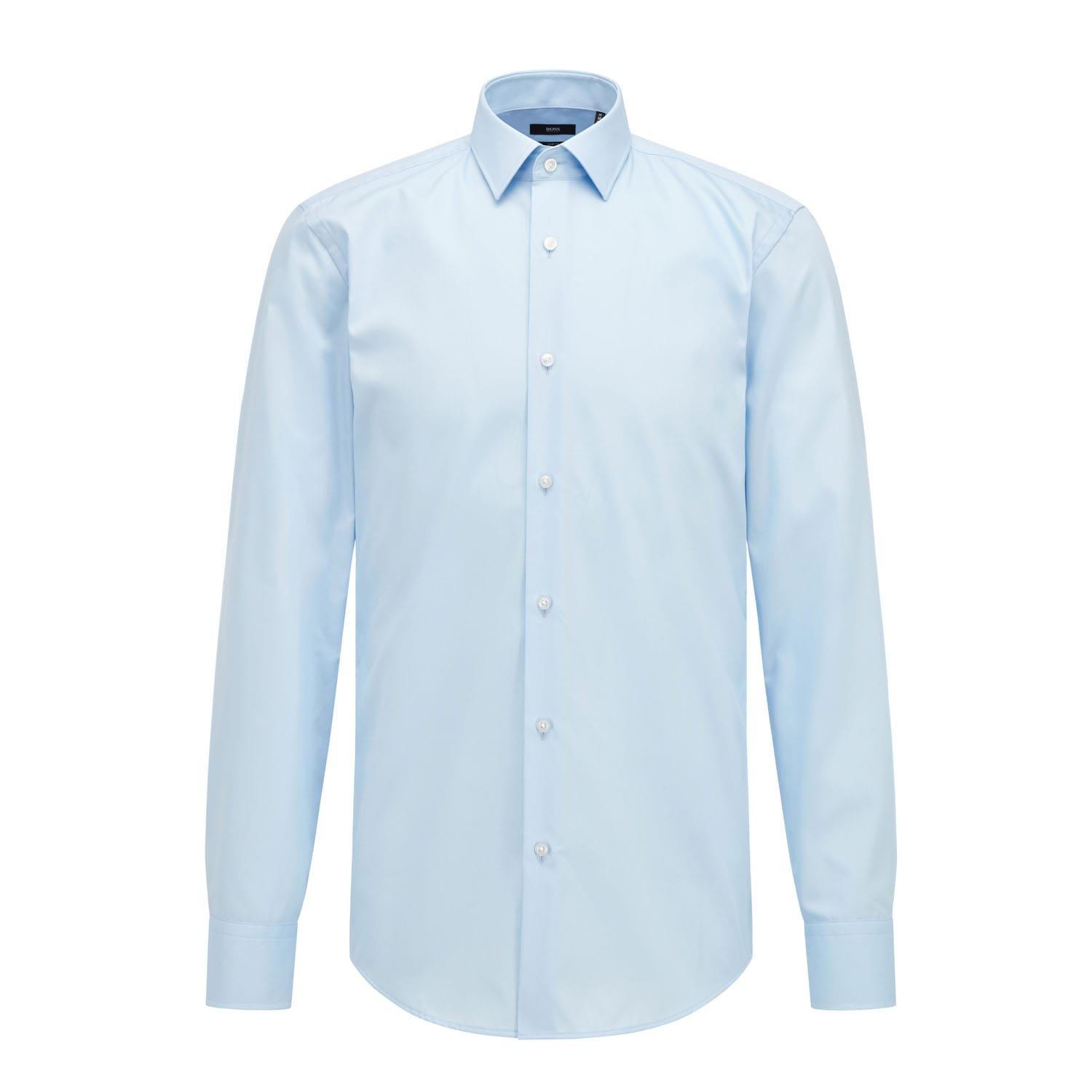 Light Blue - Boss - Jenno Slim-Fit Shirt - 1