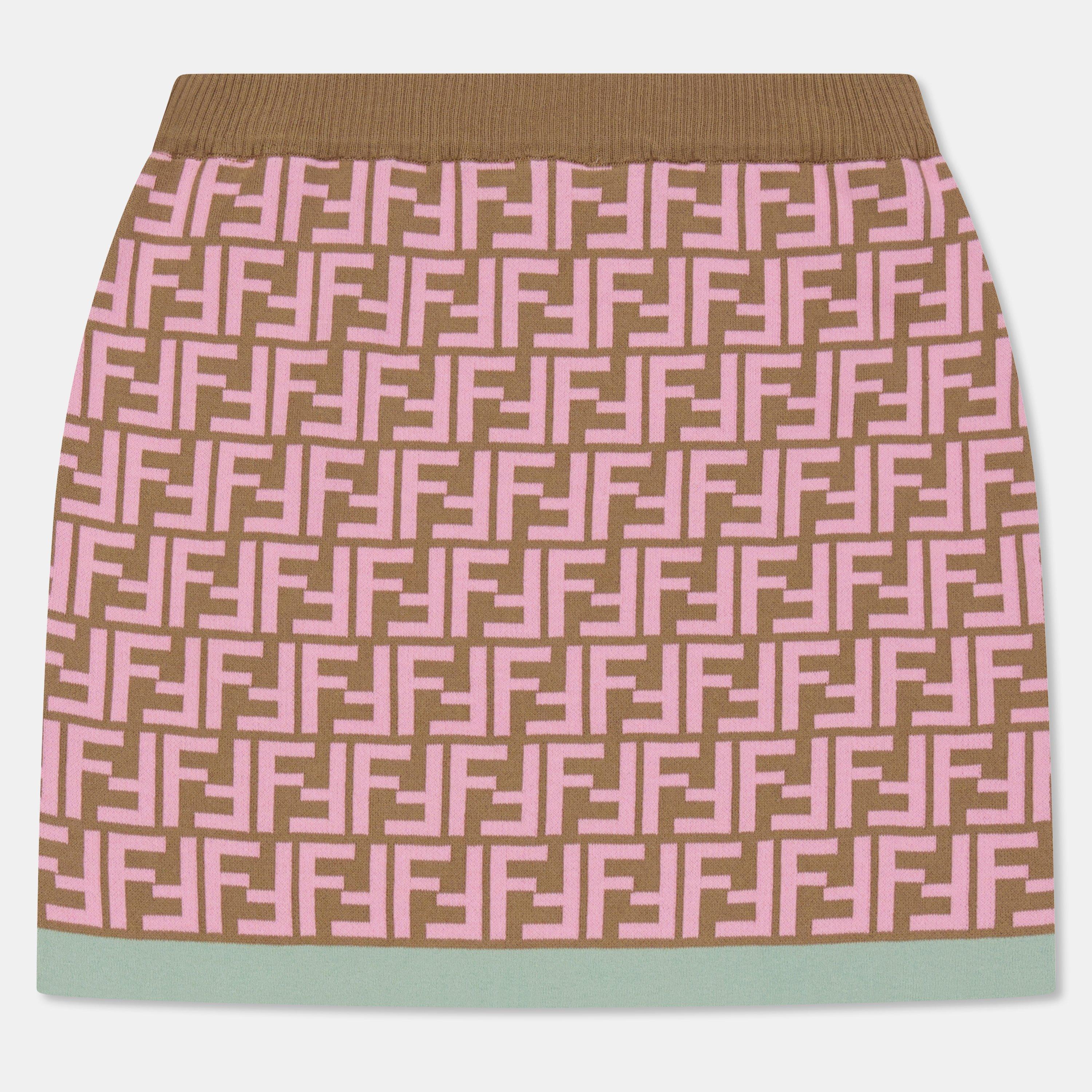 Multi F1UPU - Fendi - Kids' Knitted Skirt - 2