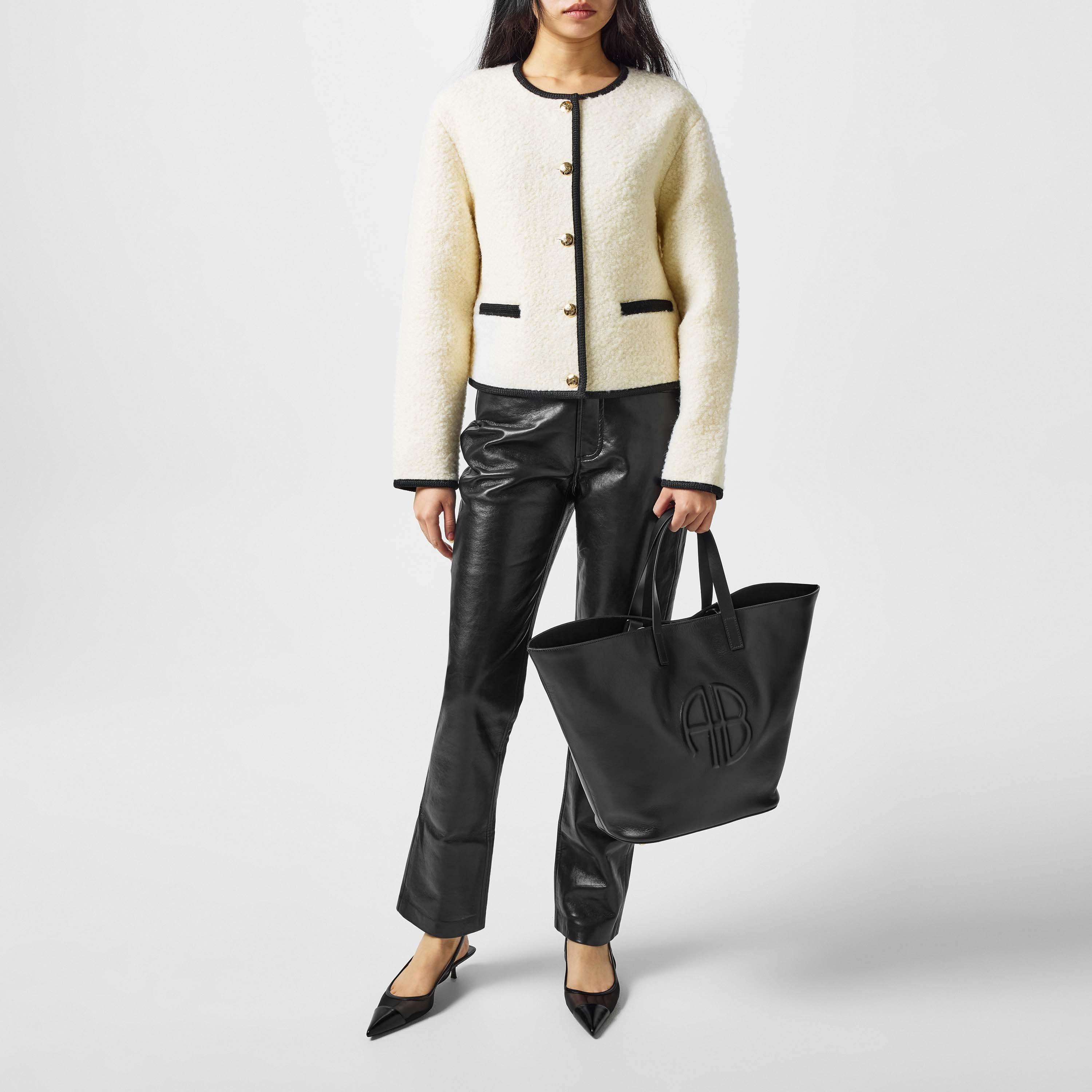 Black - Anine Bing - Bruno Pants - 4