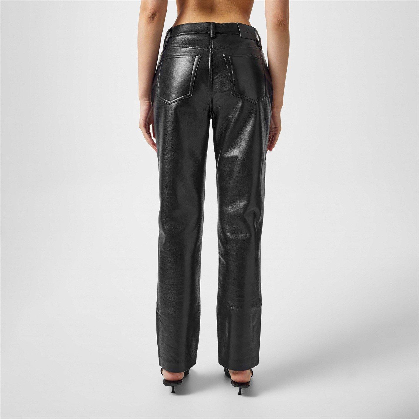 Black - Anine Bing - Bruno Pants - 5