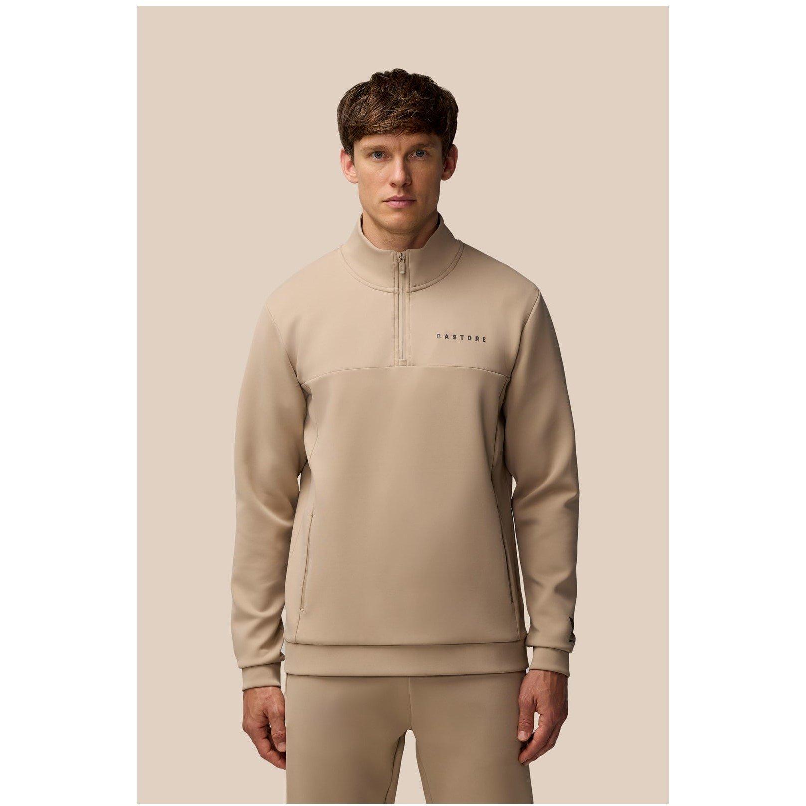 Mushroom/Gunmet - Castore - Scuba quarter Zip - 1