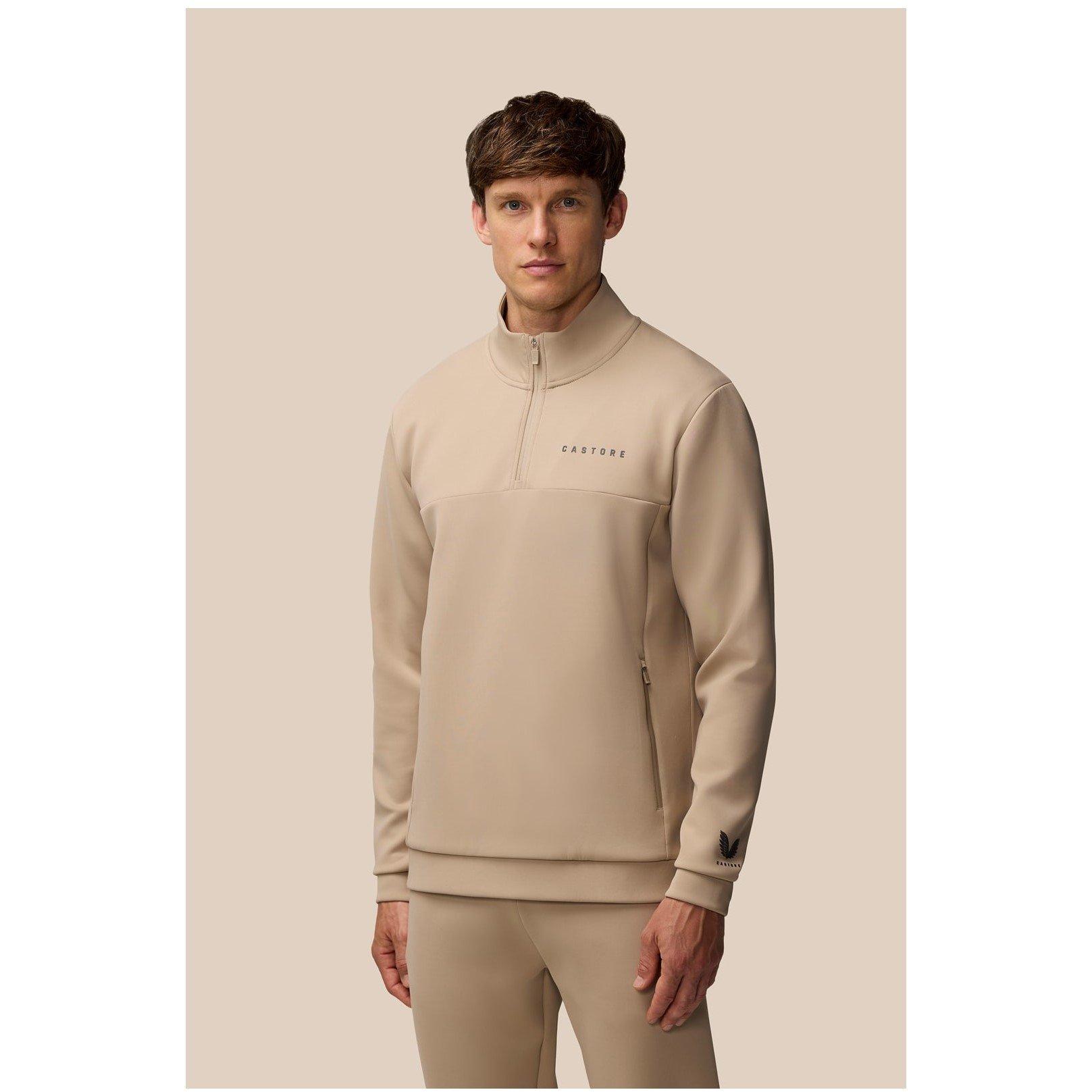 Mushroom/Gunmet - Castore - Scuba quarter Zip - 3