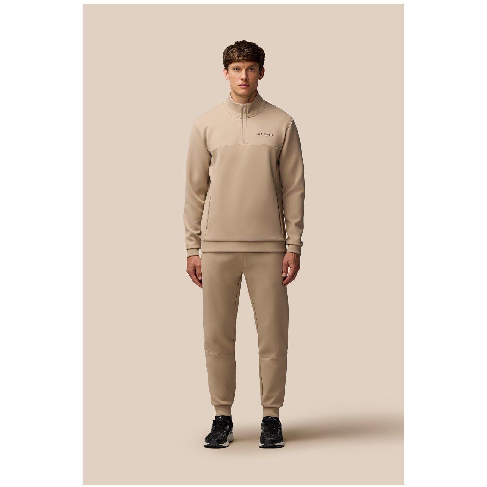 Mushroom/Gunmet - Castore - Scuba quarter Zip - 4