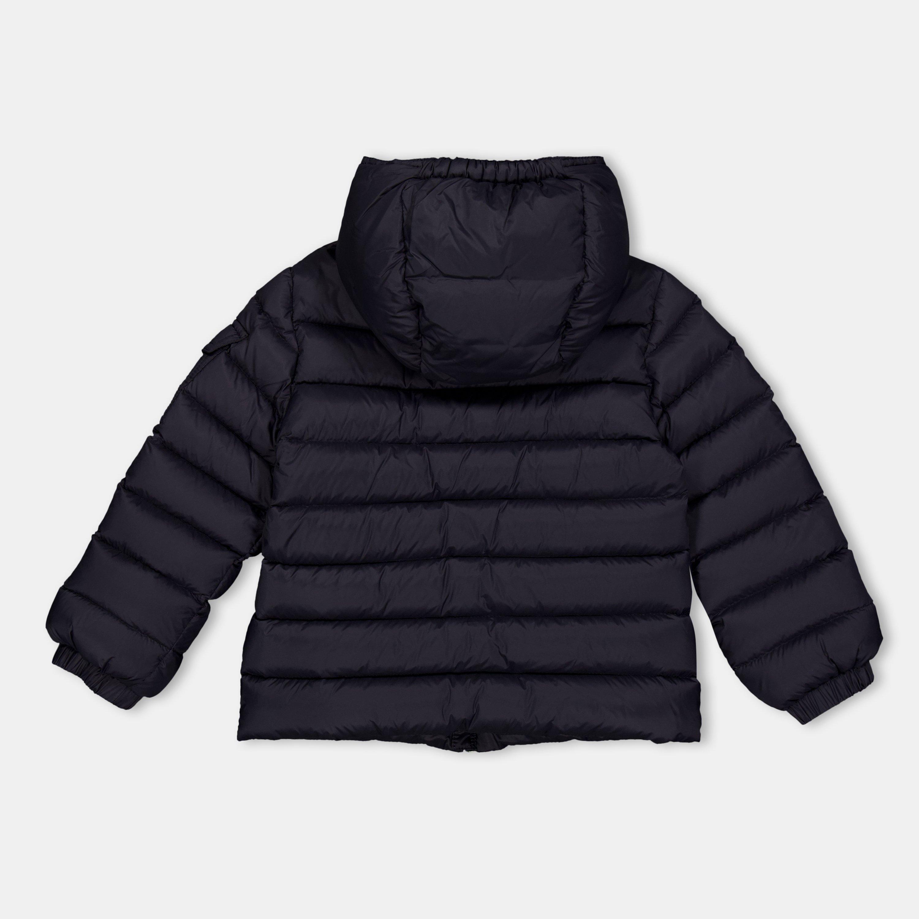 Navy 742 - Moncler - Kids' Short Puffer Jacket - 2