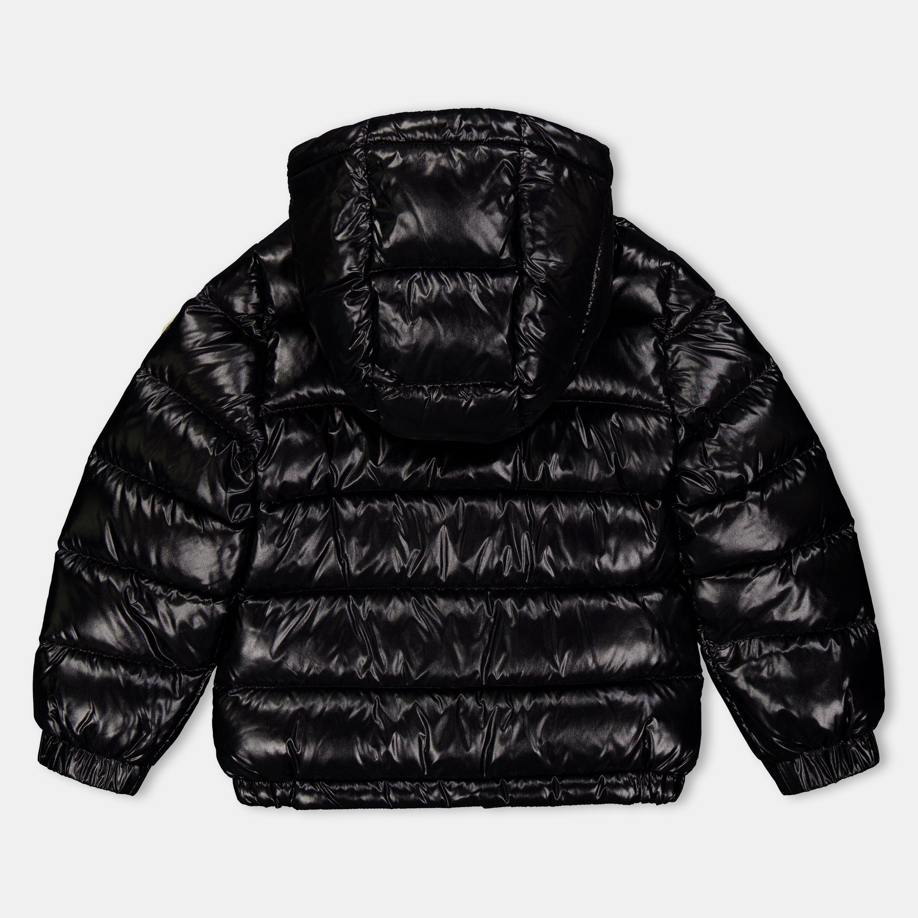 Black 999 - Moncler - Kids'  Insulated Short Puffer Jacket - 2
