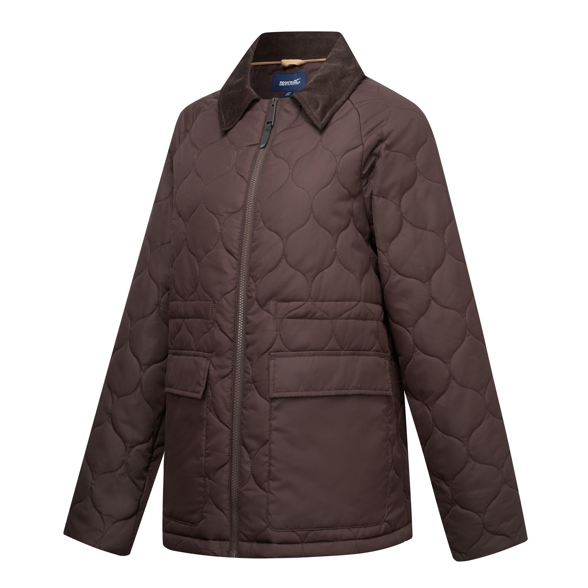 Dark Chocolate - Regatta - Womens Amira Insulated Jacket - 11