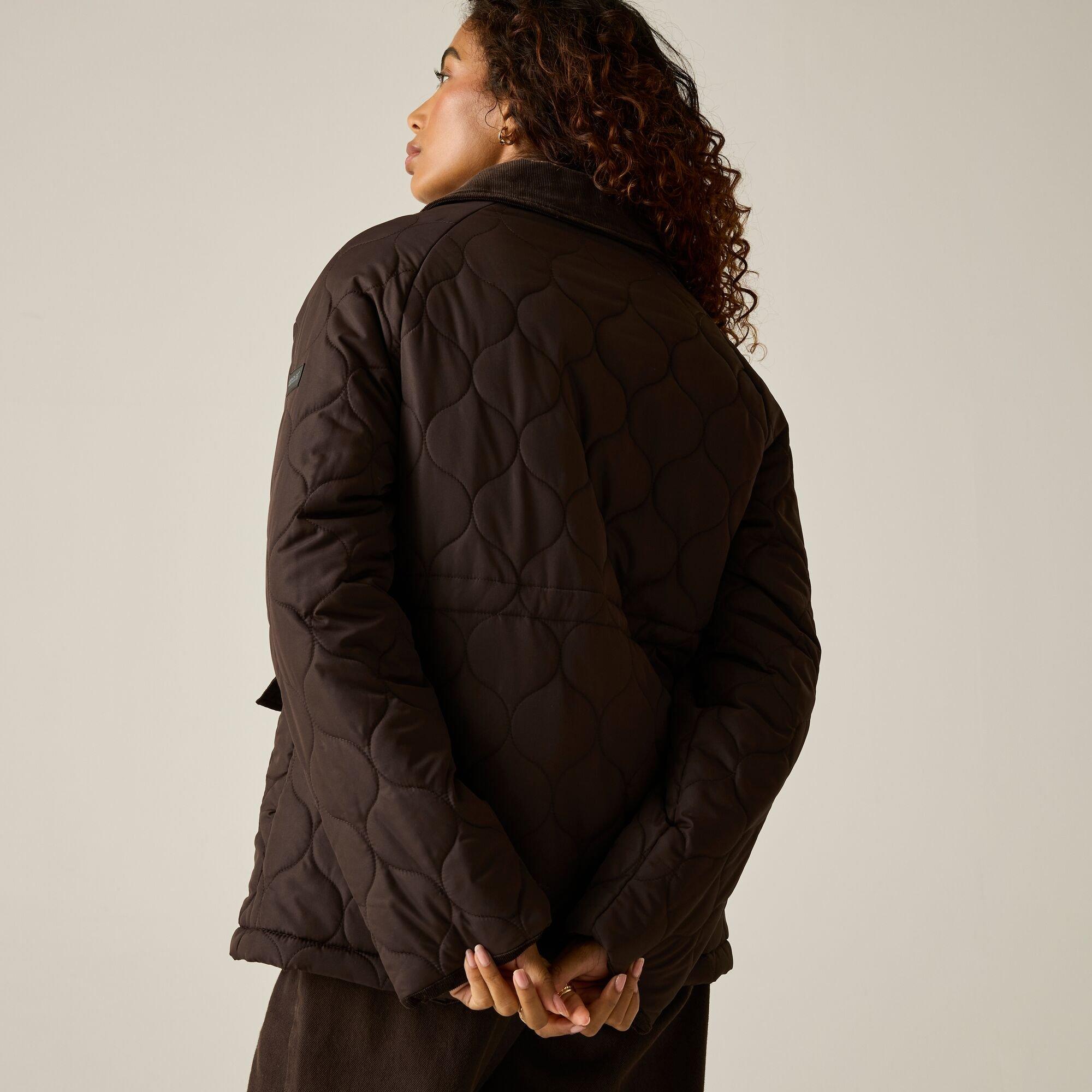 Dark Chocolate - Regatta - Womens Amira Insulated Jacket - 3