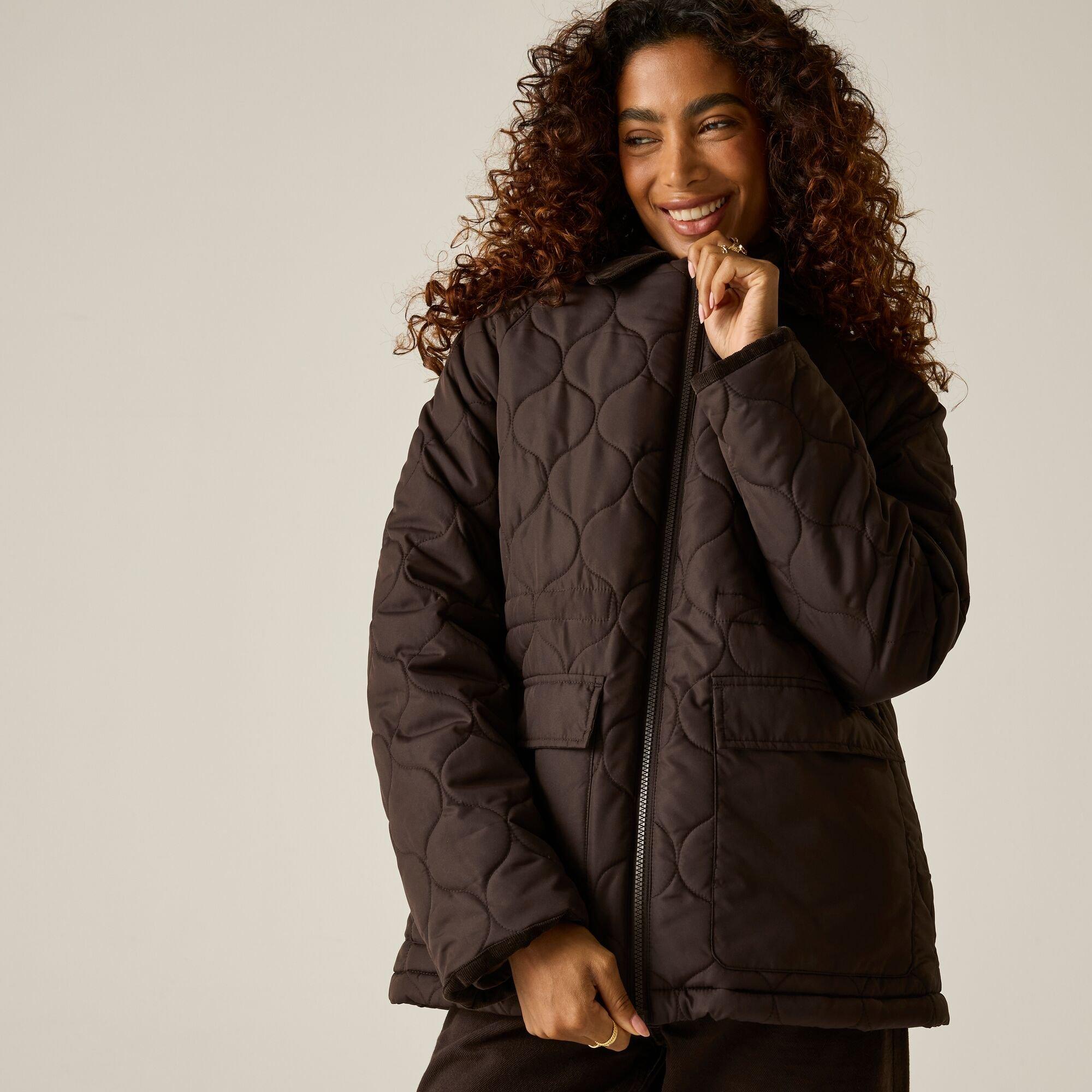 Dark Chocolate - Regatta - Womens Amira Insulated Jacket - 5