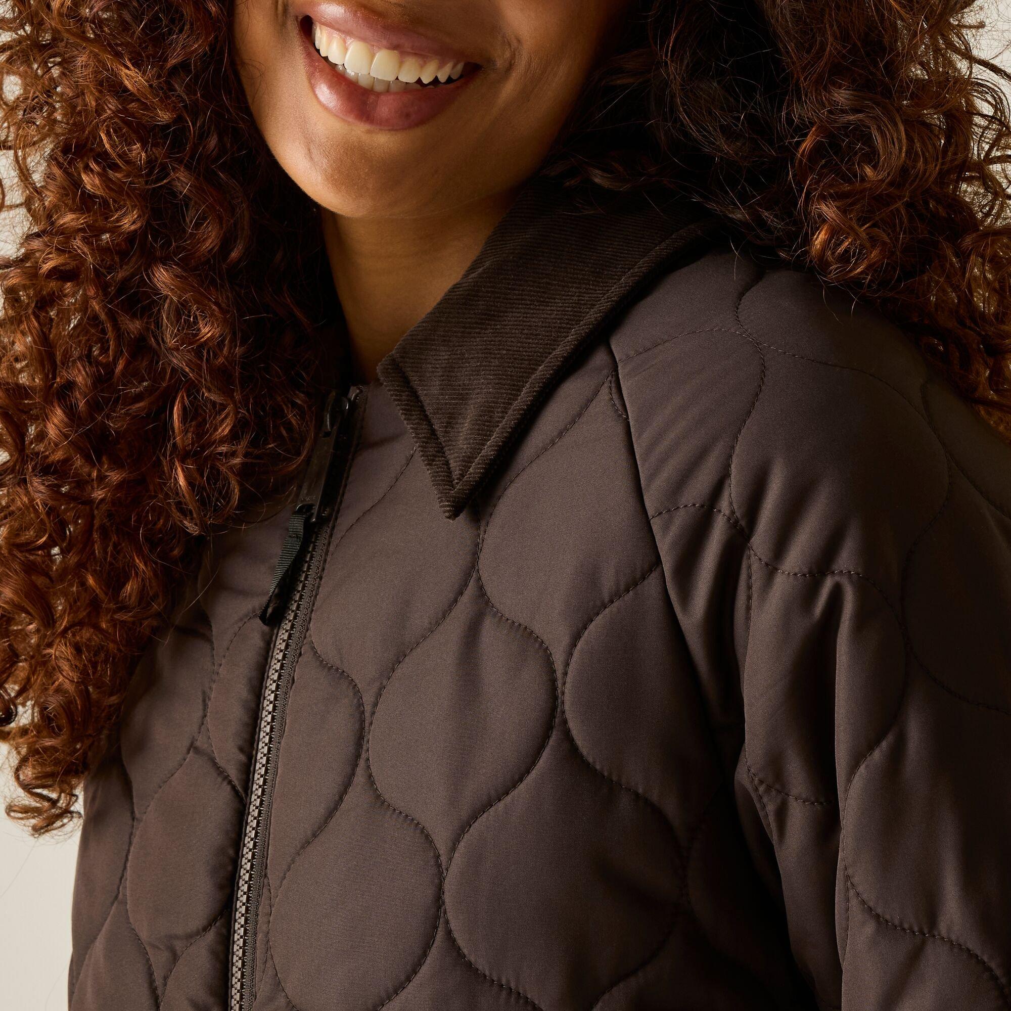 Dark Chocolate - Regatta - Womens Amira Insulated Jacket - 9