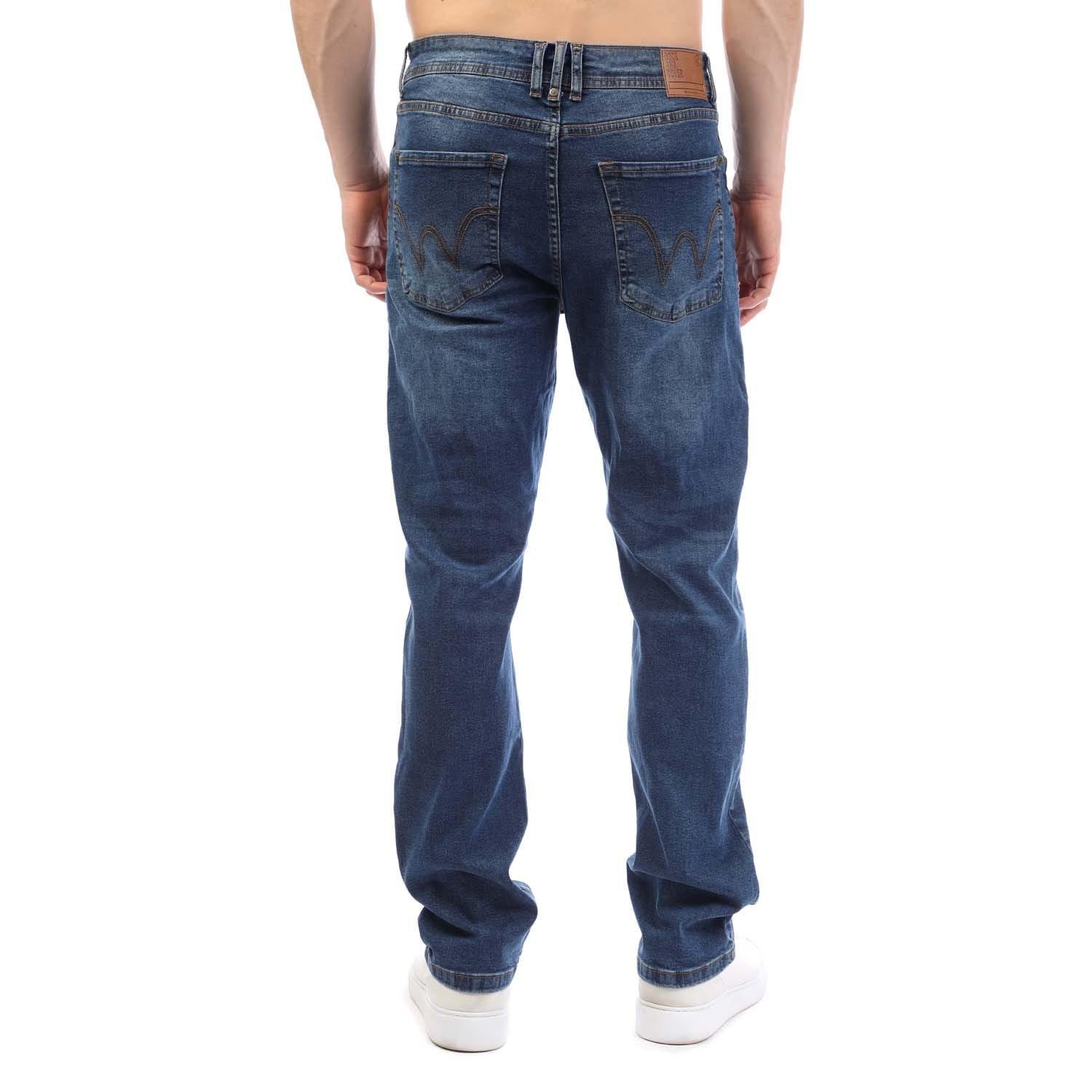 Blue - Duck and Cover - Hydras Straight-Fit Jeans - 3