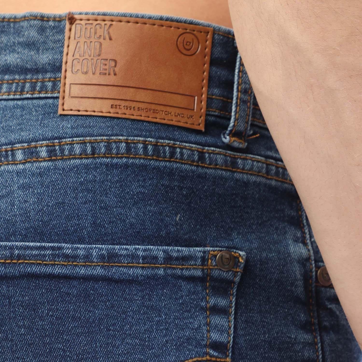 Blue - Duck and Cover - Hydras Straight-Fit Jeans - 4