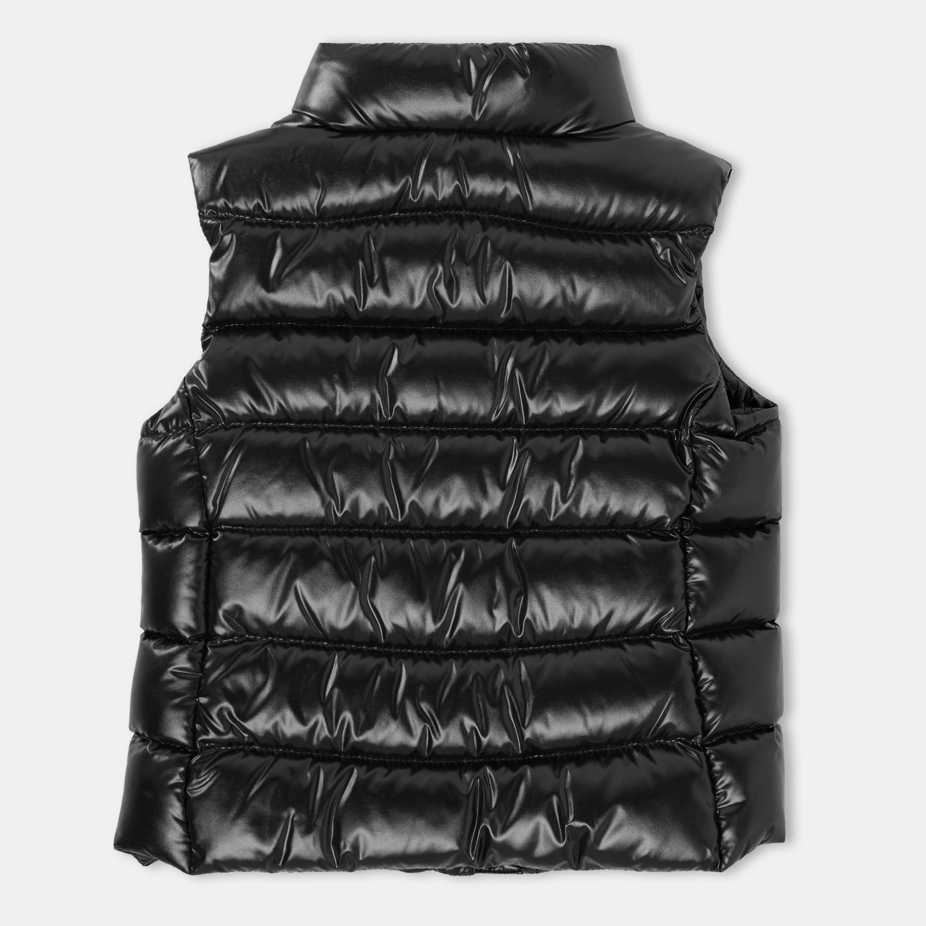 Black 999 - Moncler - Kids' Ghany Quilted Sleeveless Gilet - 2