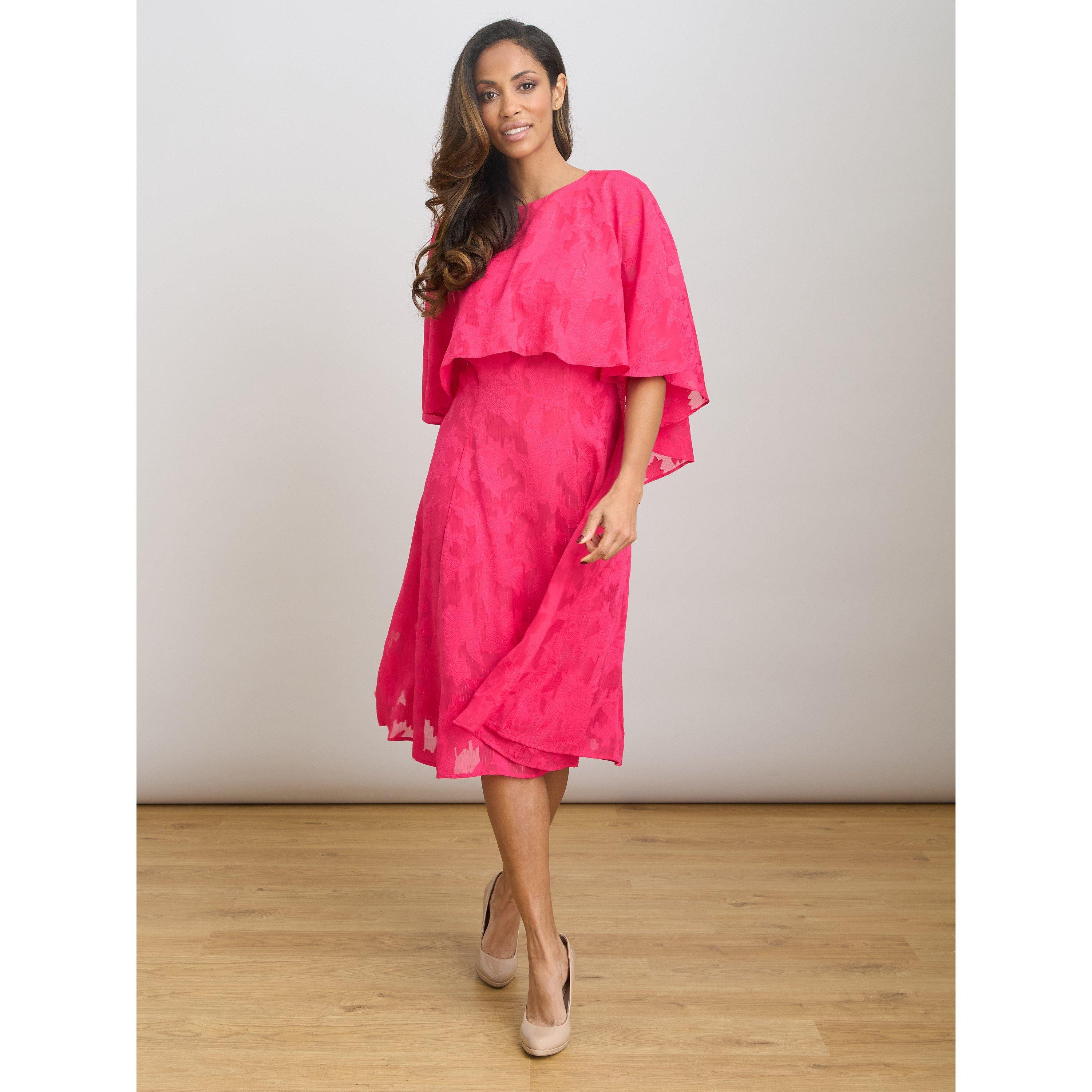 Peony - Gina Bacconi - Milly Jacquard Metallic Thread Dress - 4