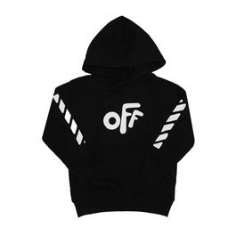 Off White Rounded Hoodie