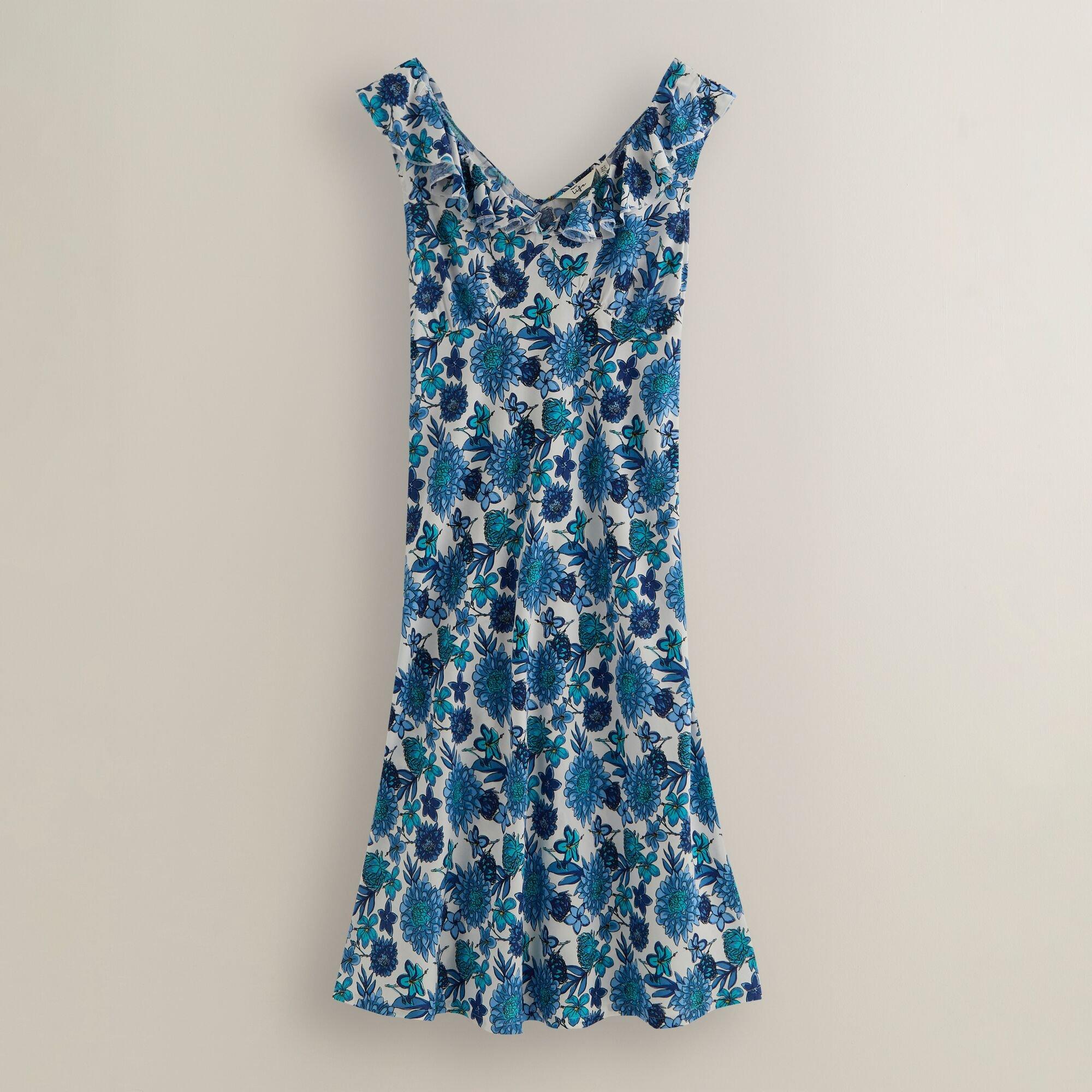 Sncbldhlfl - Regatta - Women's Casablanca V-Neck Ruffle Midi Milkmaid Dress - 6
