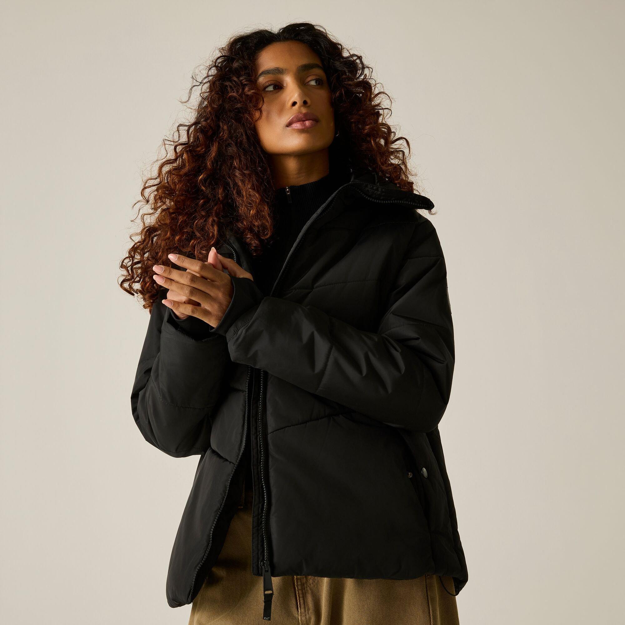 Black - Regatta - Womens Amelle Insulated Jacket - 4