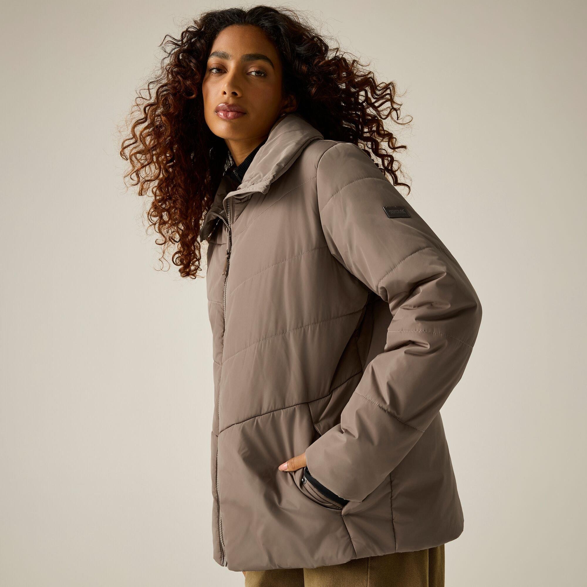 Mocha - Regatta - Womens Amelle Insulated Jacket - 6