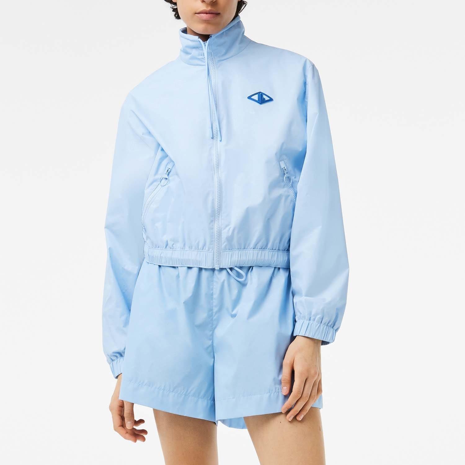 Blue - Lacoste - Monogram Print Track Jacket - 1