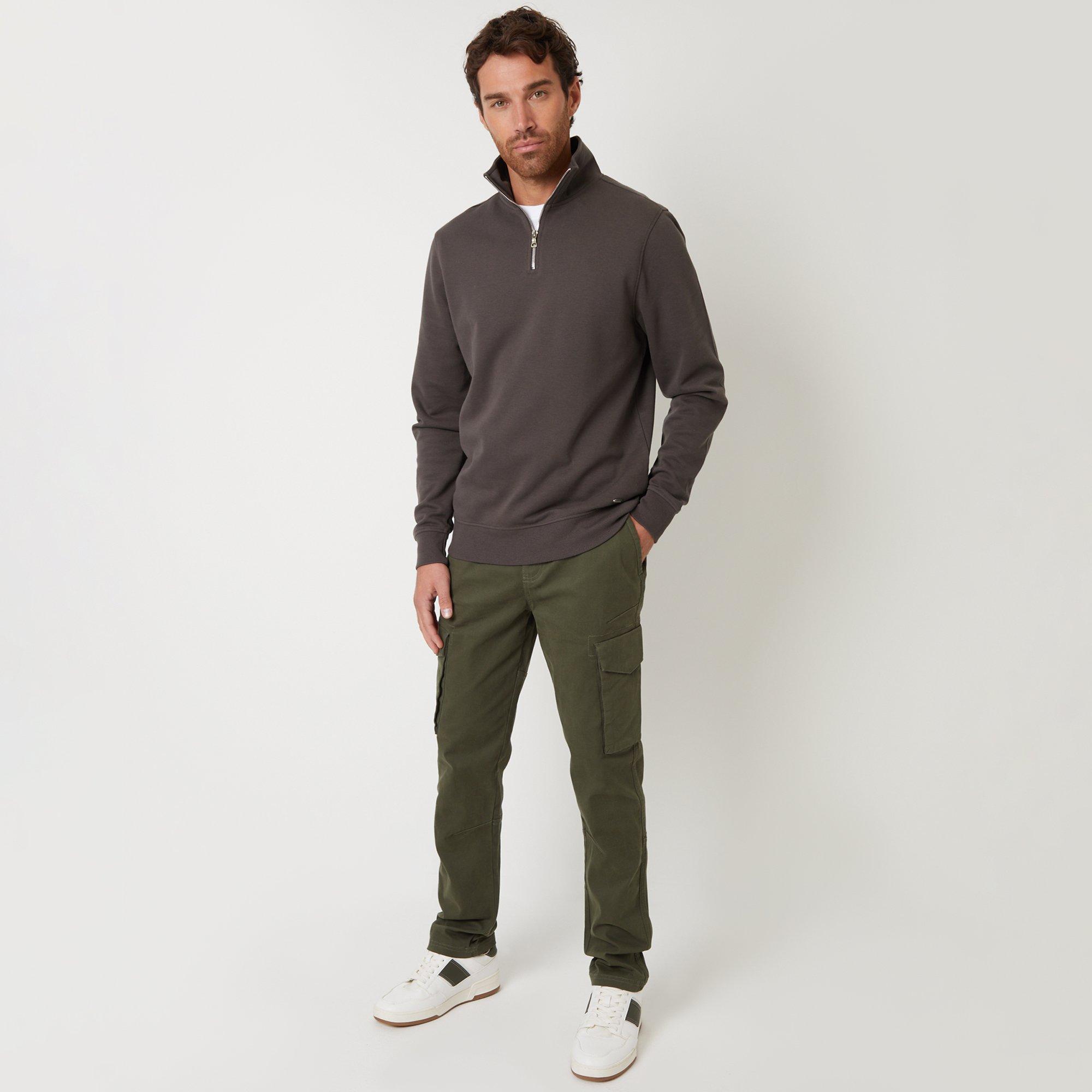 Black - Threadbare - 2-Pack Cotton Cargo Style Trousers With Stretch - 4