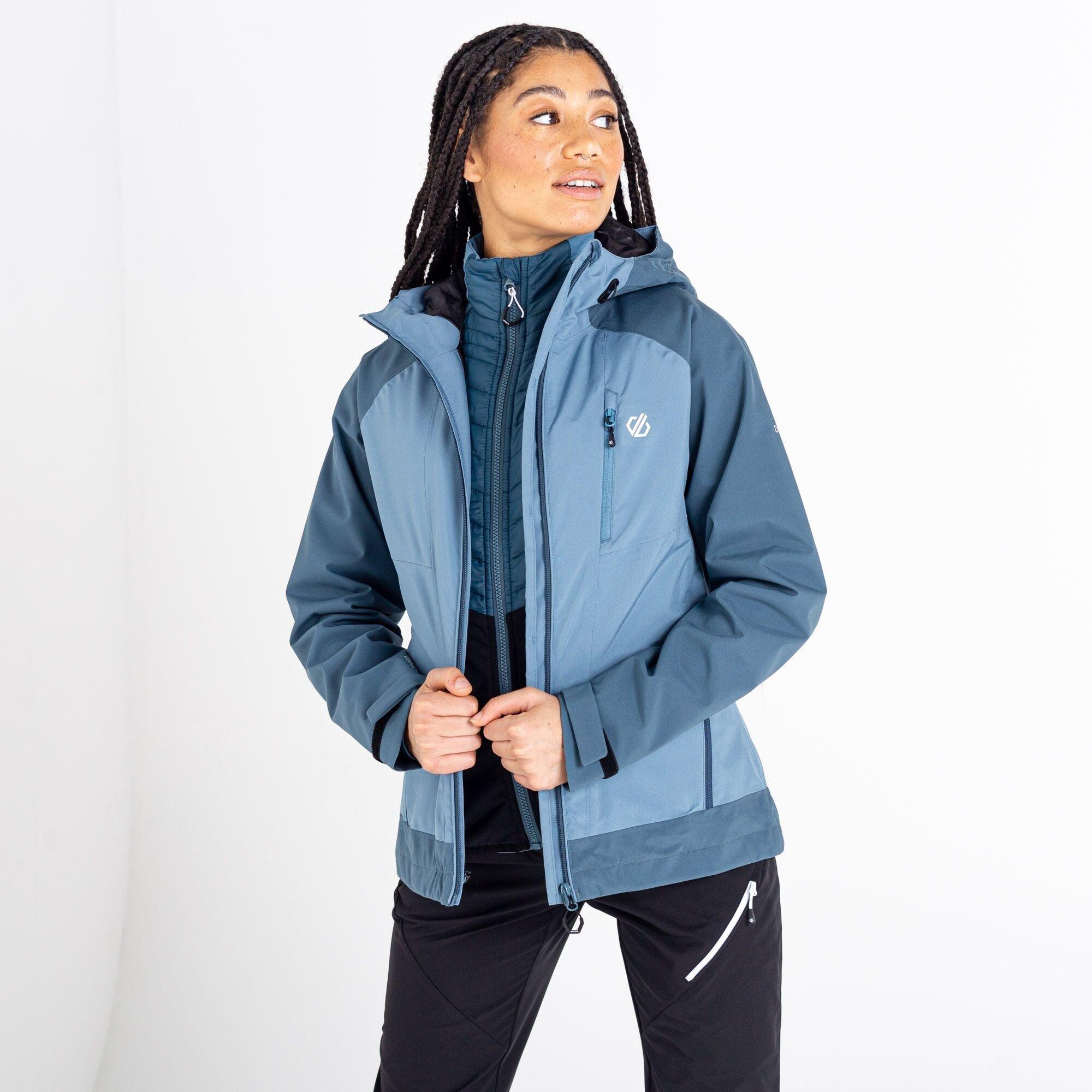 Bluestn/Orin - Dare 2b - Women's Veritas Era Recycled Breathable Waterproof Jacket - 4