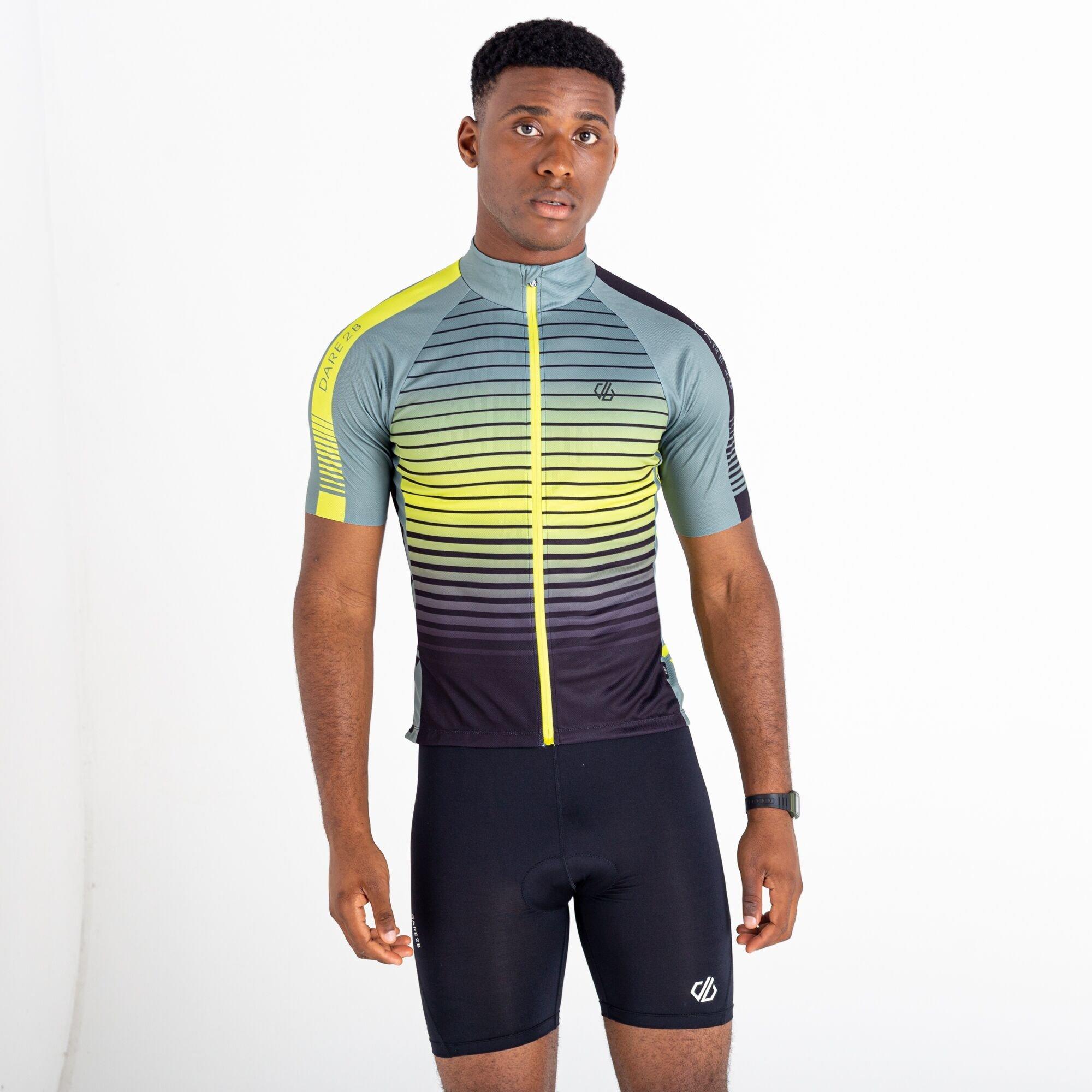 Dare 2B Men's Aep Virtuous Short Sleeve Jersey - Agvegrnunder - XXL