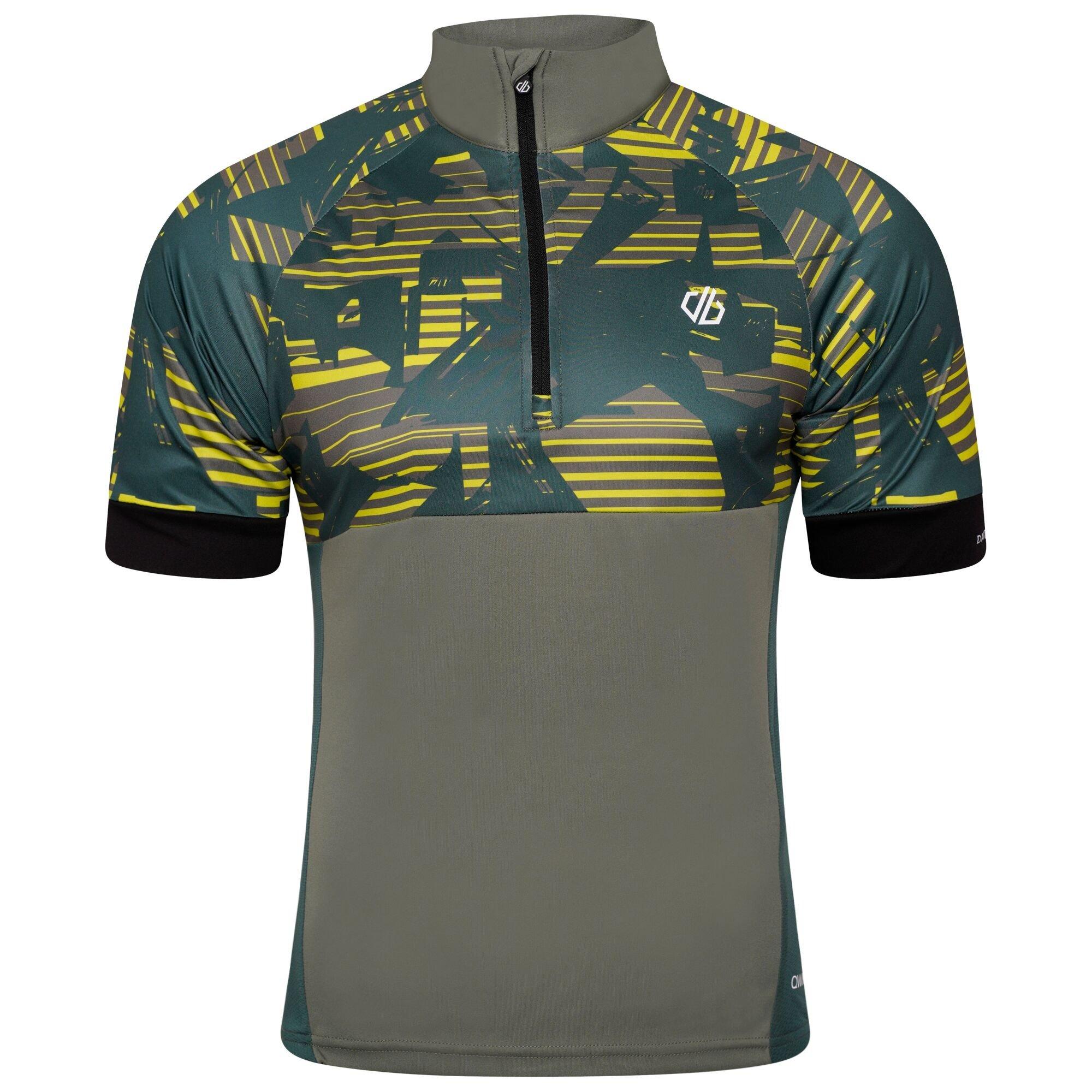 Agave Green - Dare 2b - Men's Stay the Course Short-Sleeve Performance Gym Top - 1
